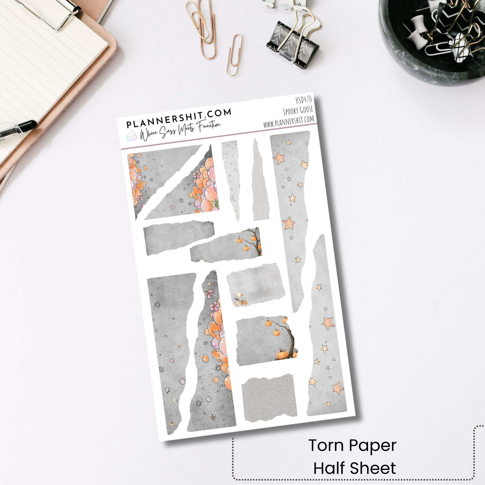 Spooky Goose (Journaling)