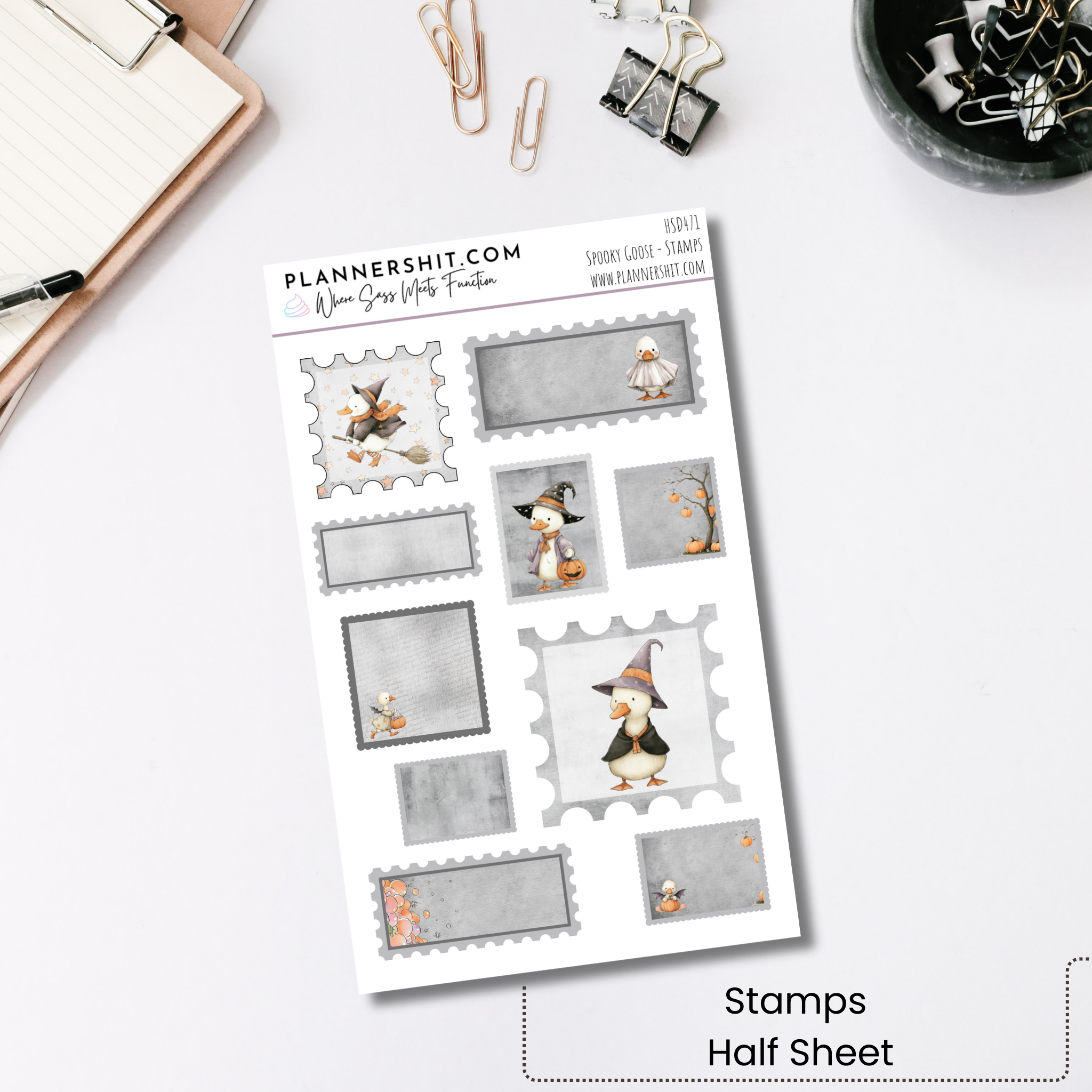 Spooky Goose (Journaling)