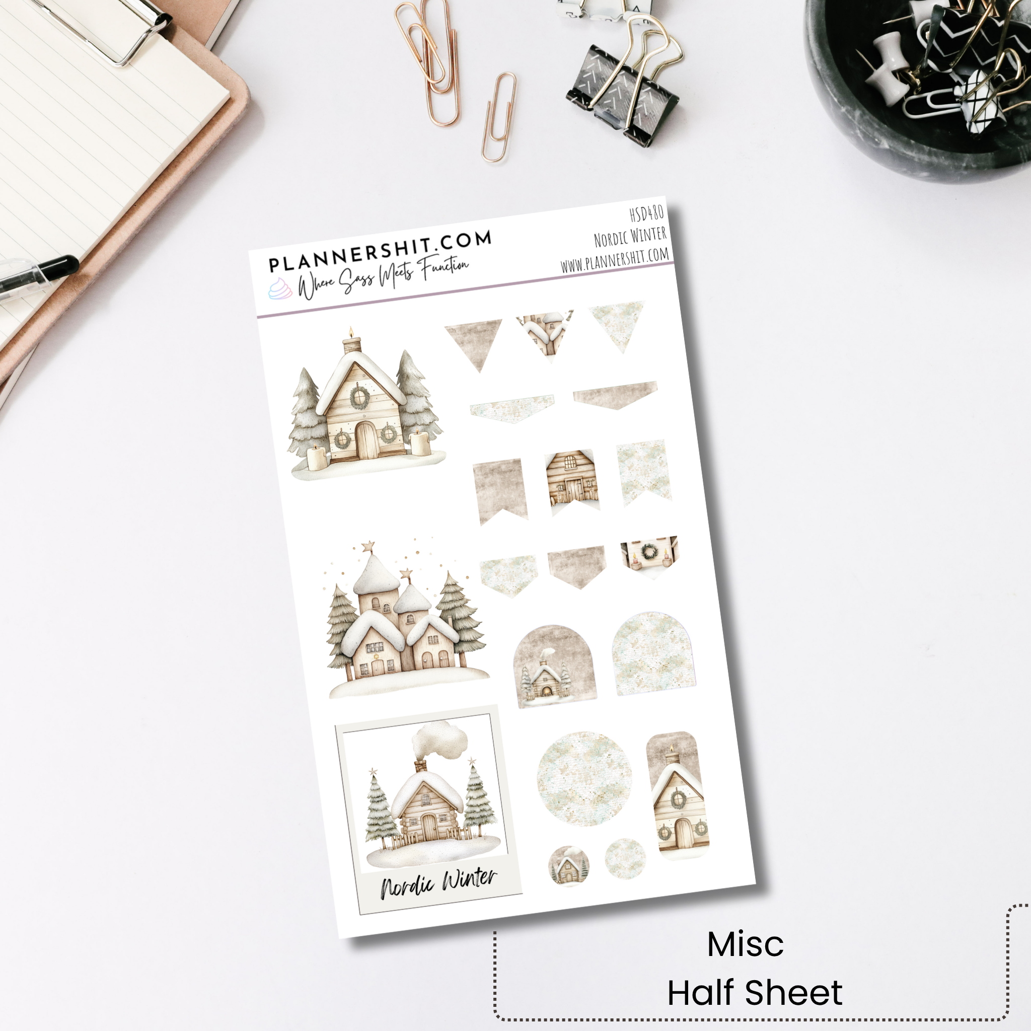 Nordic Winter (Journaling)