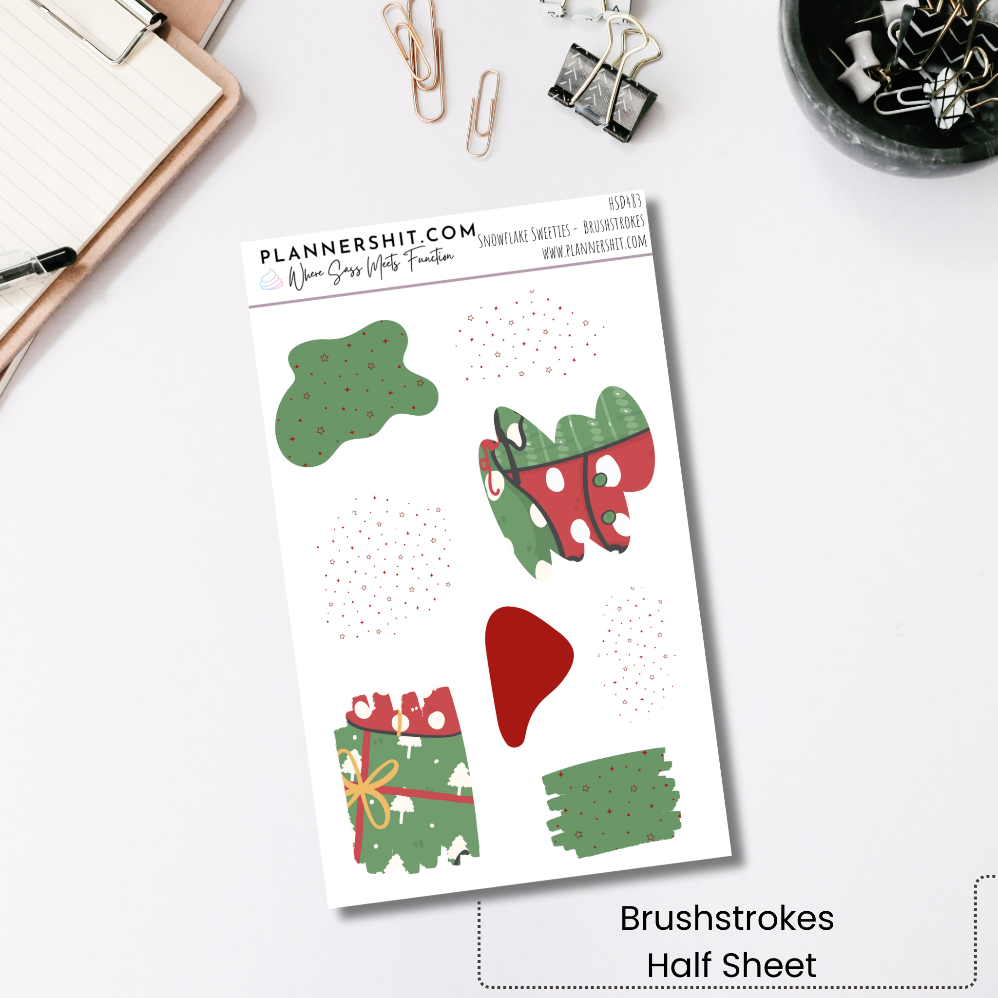 Snowflake Sweeties (Journaling)