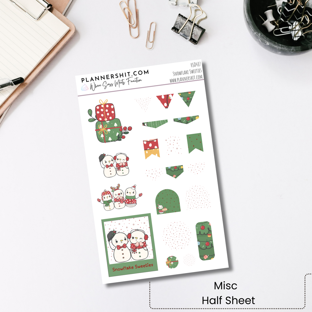 Snowflake Sweeties (Journaling)