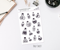 Half Sheet Planner Stickers - Potion Bottles