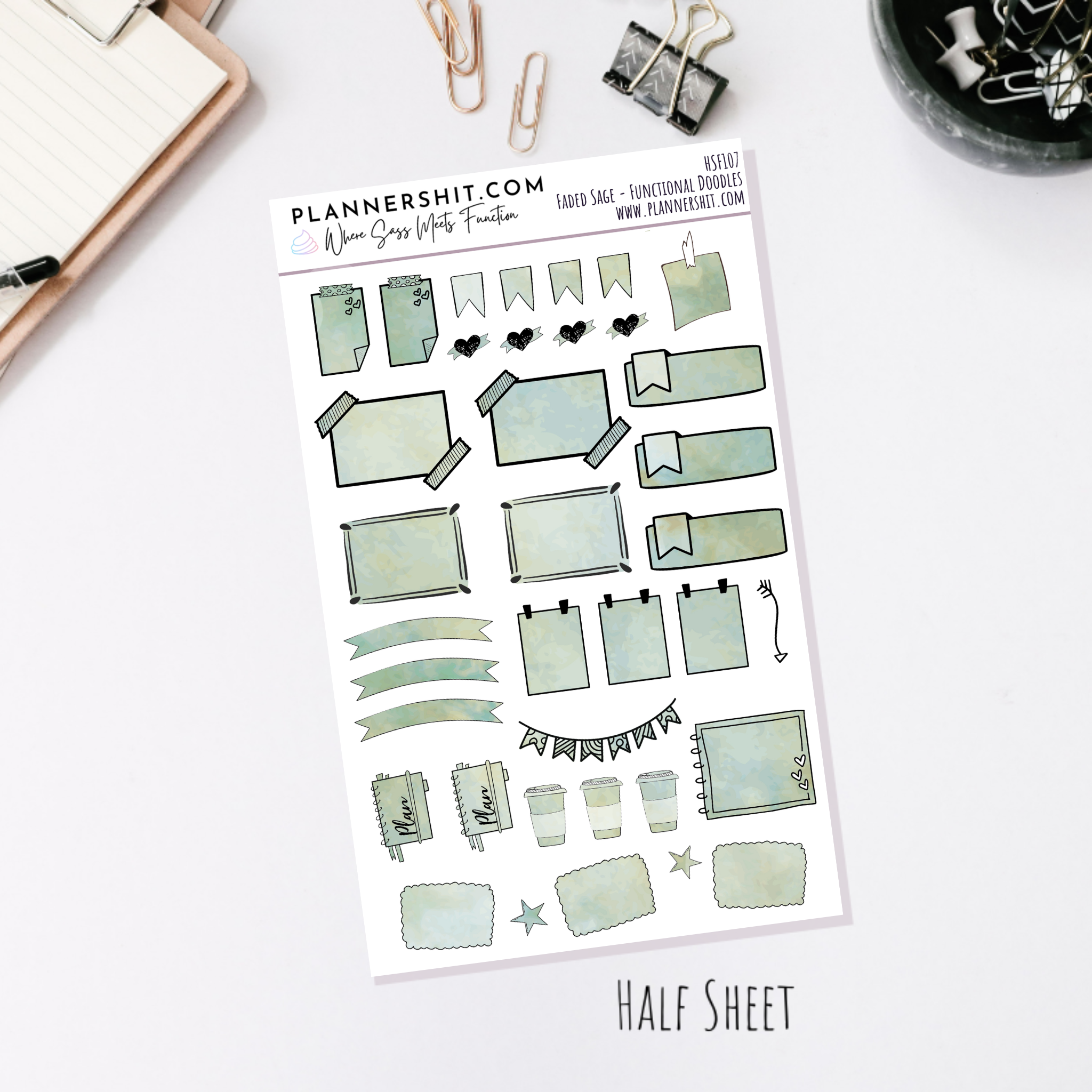 Faded Sage (Watercolor Essentials)