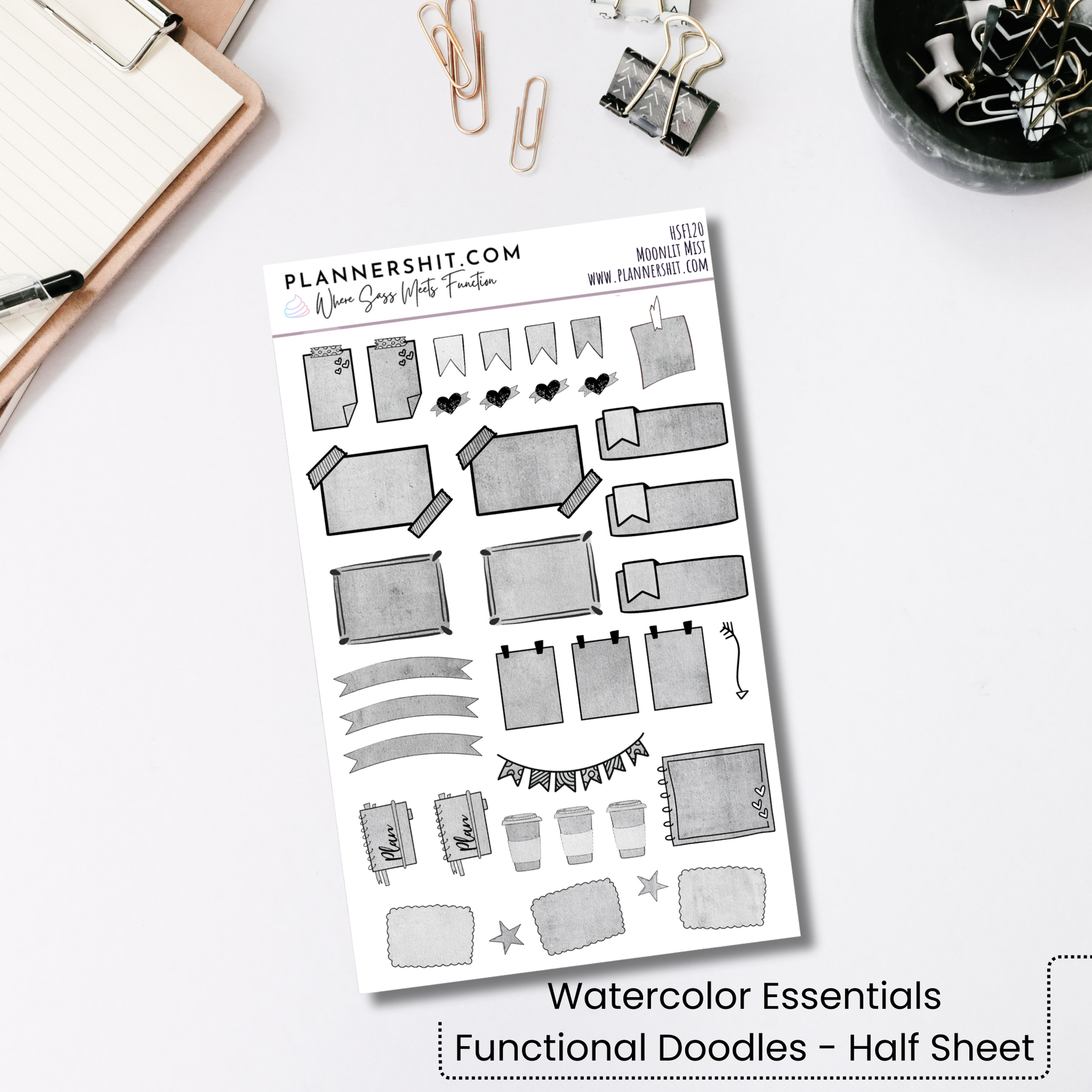 Moonlit Mist (Watercolor Essentials)