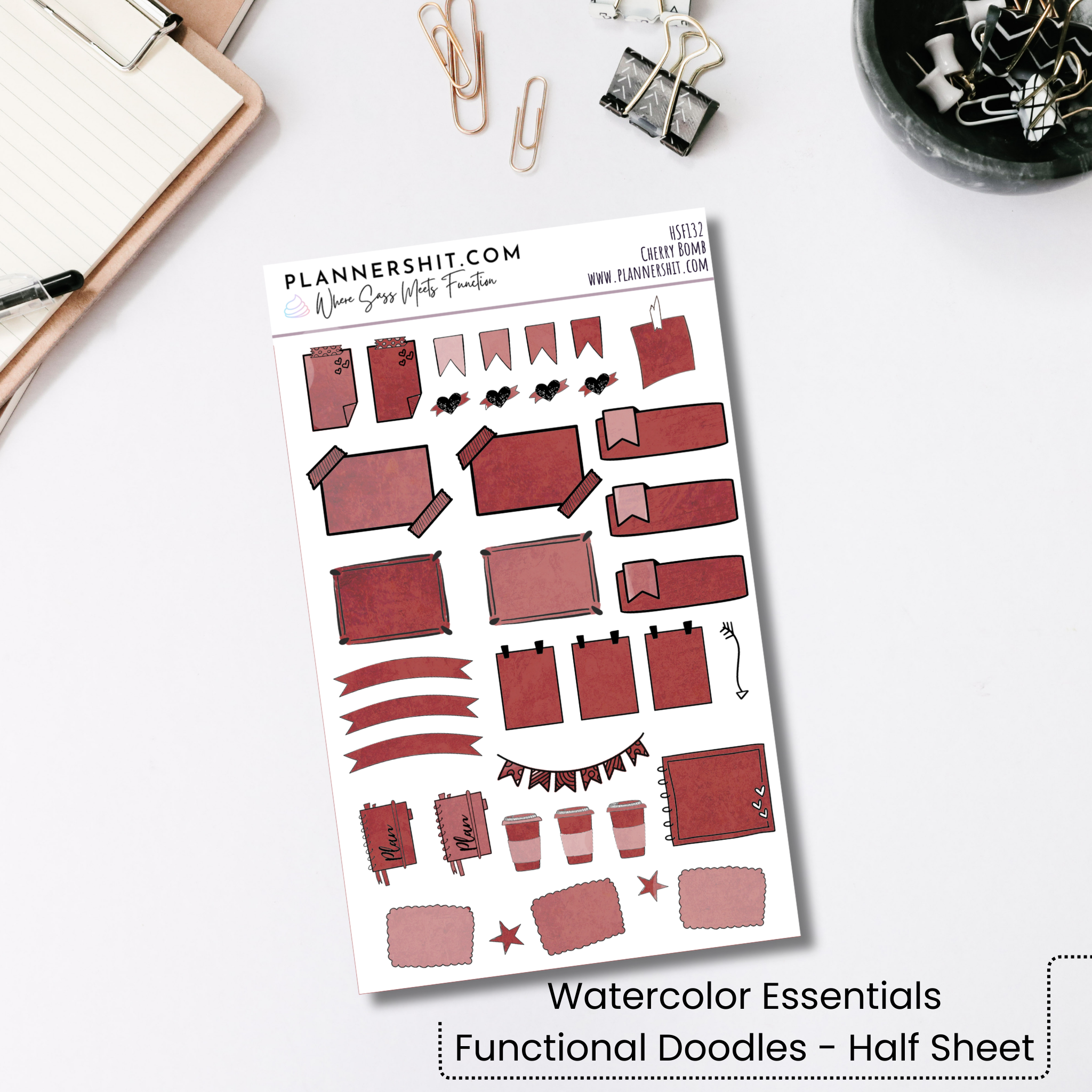 Cherry Bomb (Watercolor Essentials)