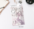 Functional Doodles - Purple Floral 2
