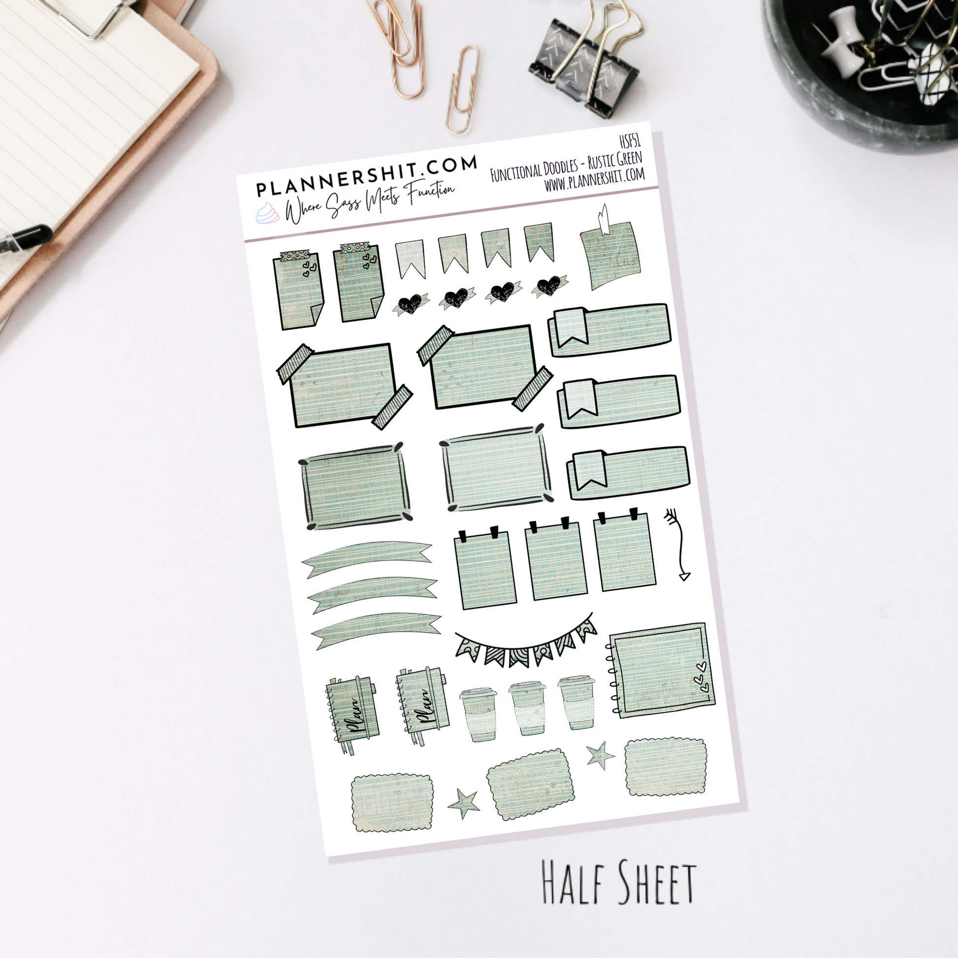 Rustic Green (Watercolor Essentials)