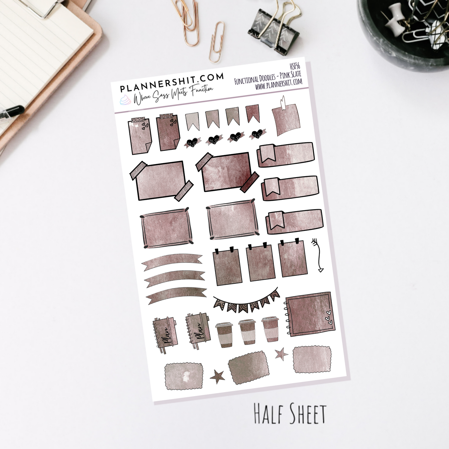 Pink Slate (Watercolor Essentials)