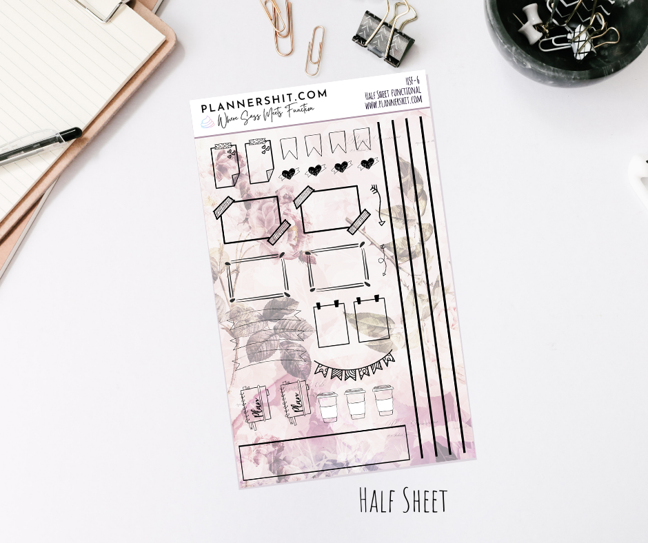 Functional Doodles - Lavender Floral