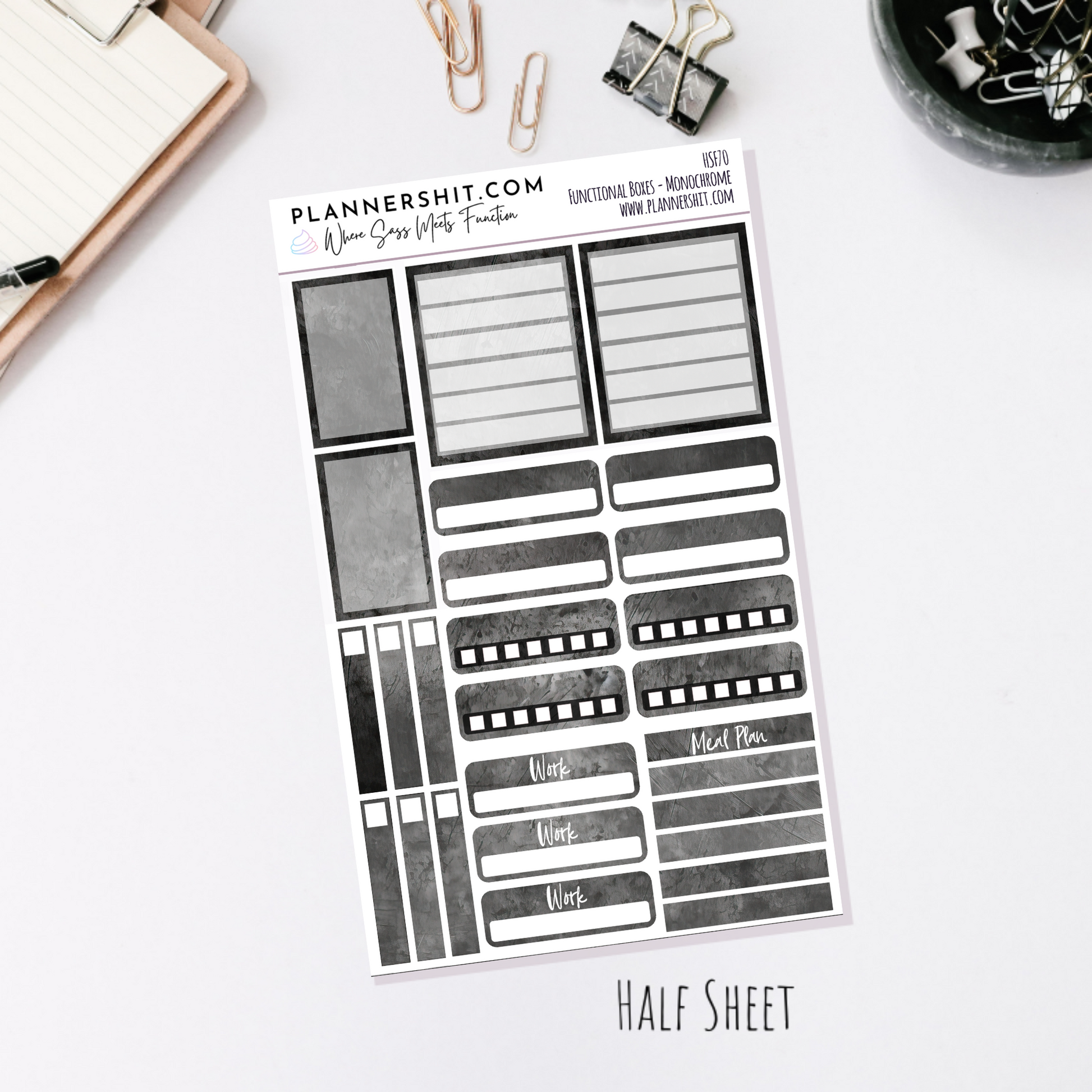 Monochrome Beauty - Watercolor Essentials