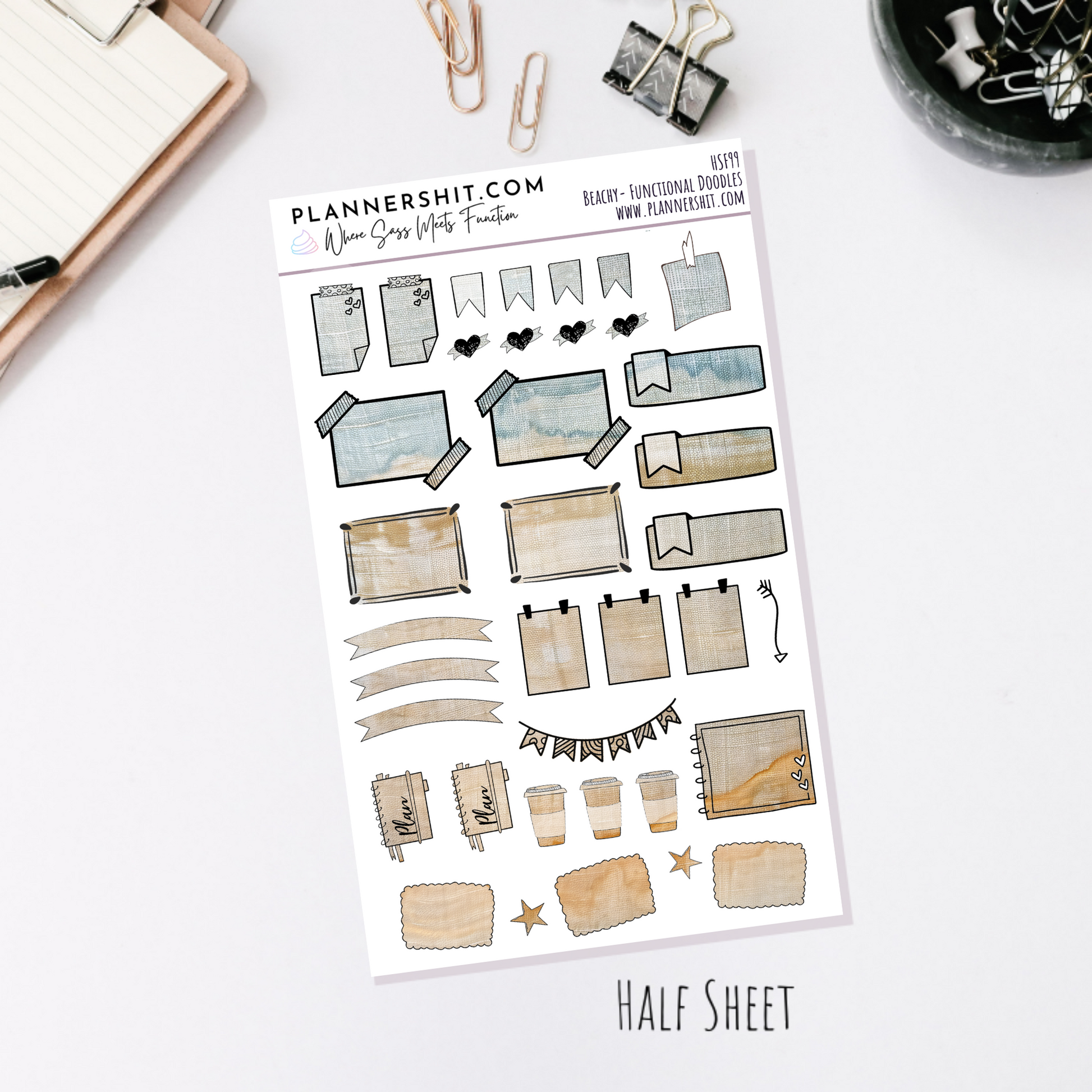 Beachy (Watercolor Essentials)