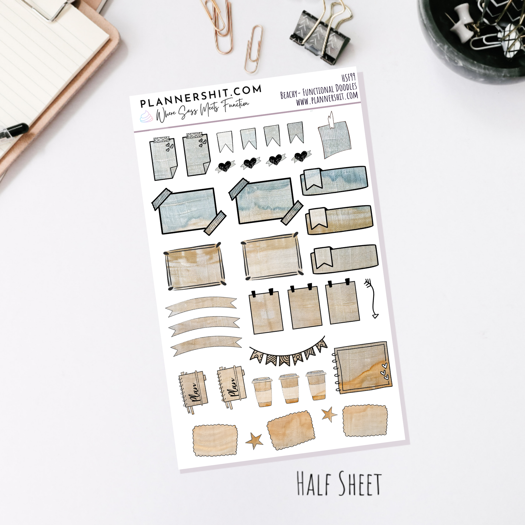 Beachy (Watercolor Essentials)