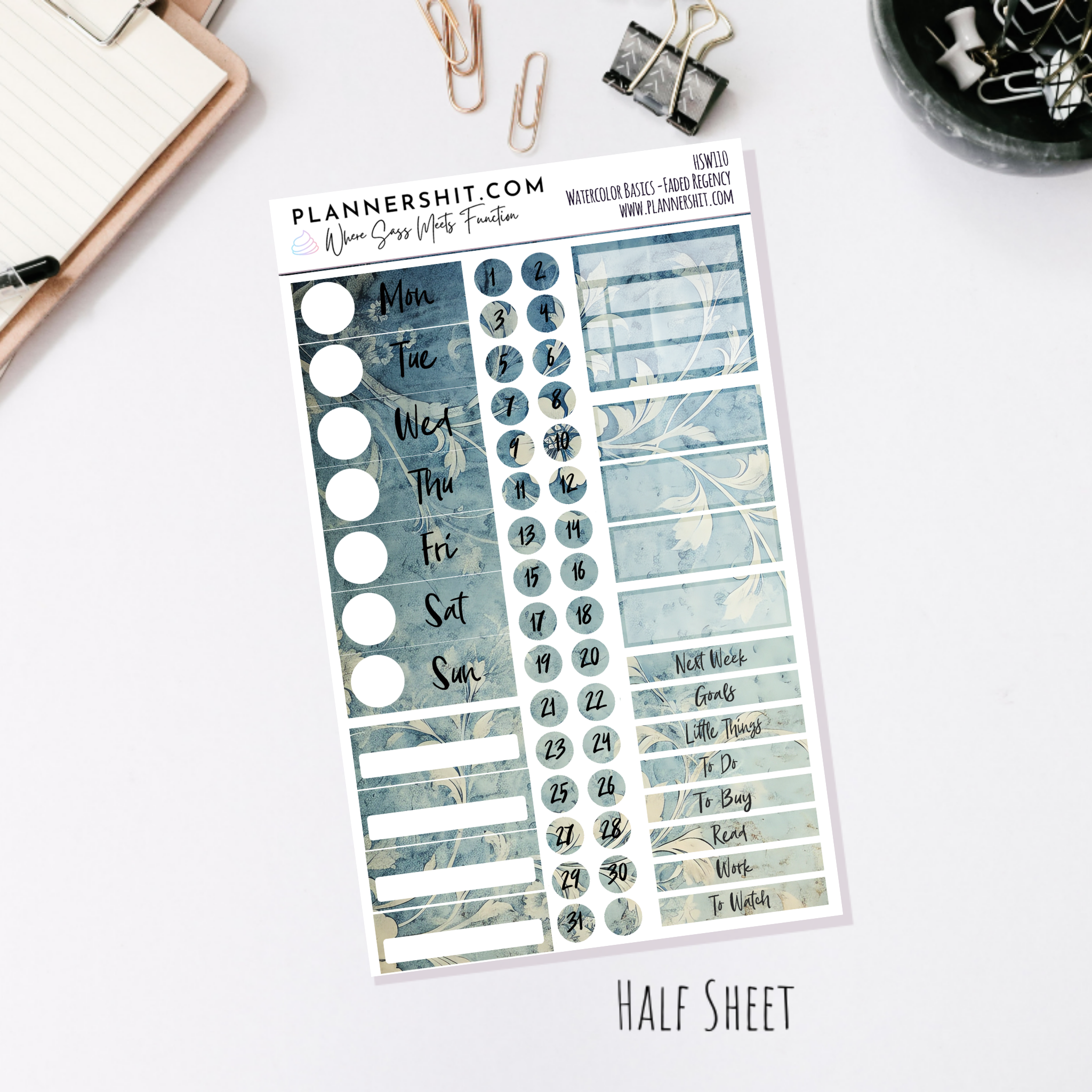 Faded Regency (Watercolor Essentials)