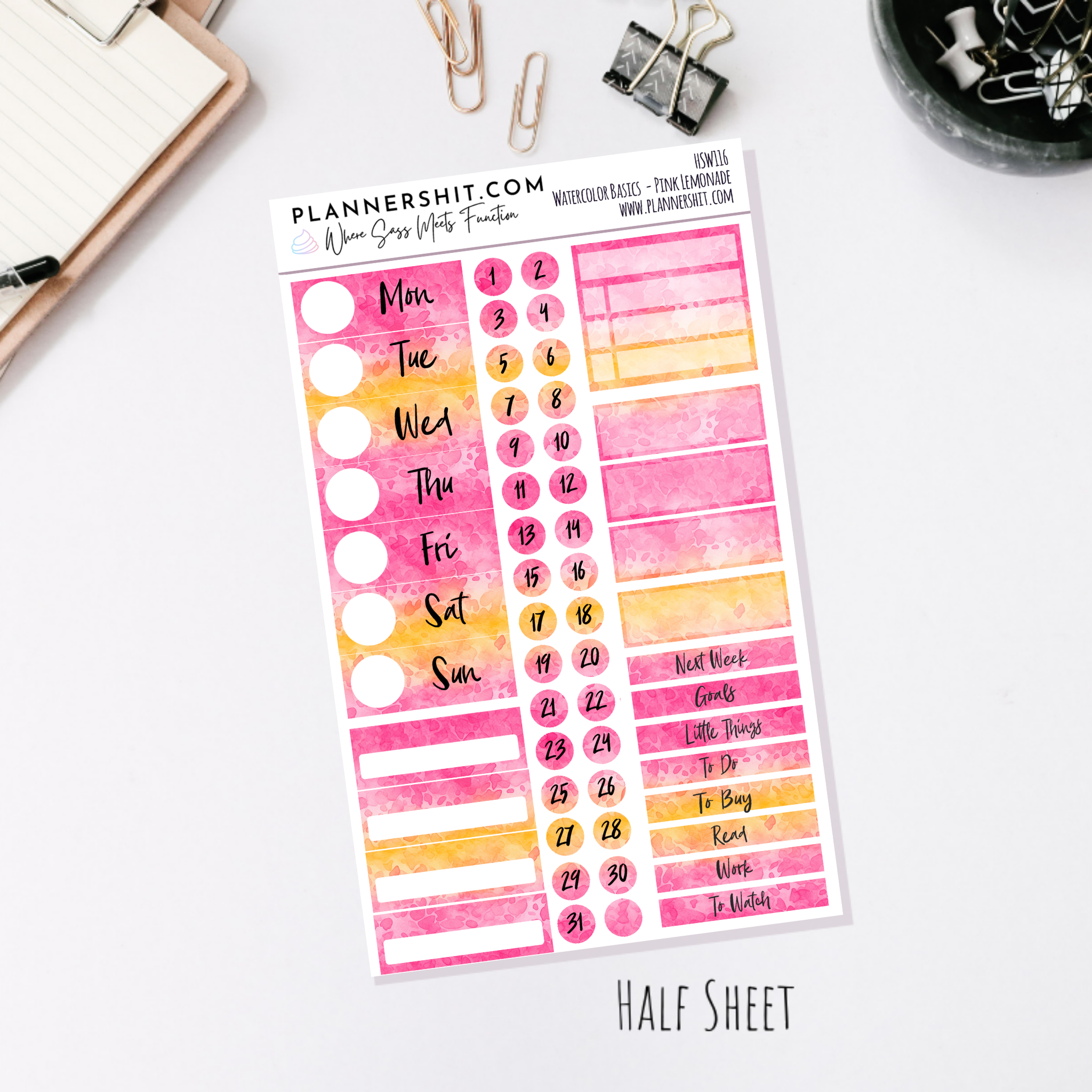 Pink Lemonade (Watercolor Essentials)