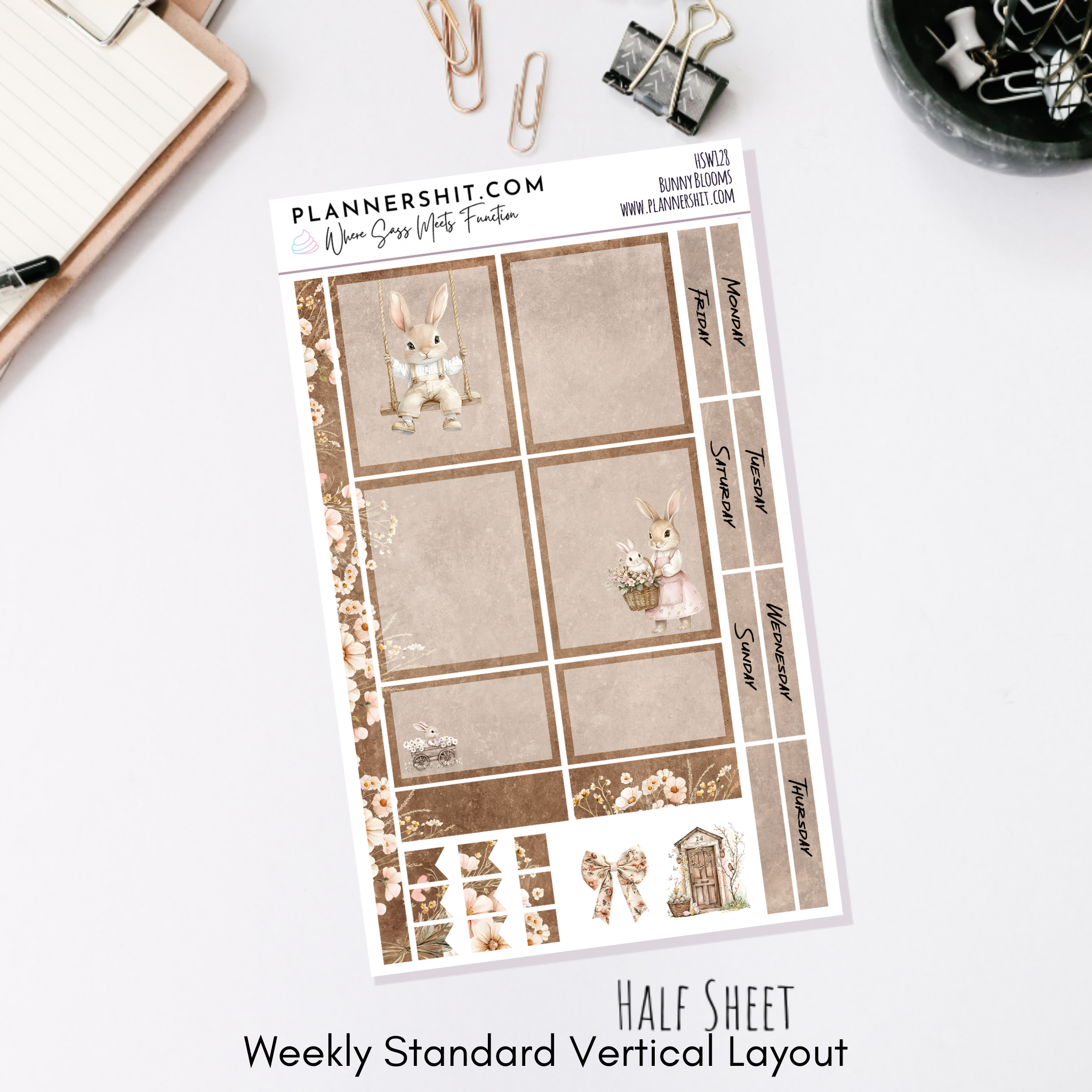 Bunny Blooms (Standard Vertical)