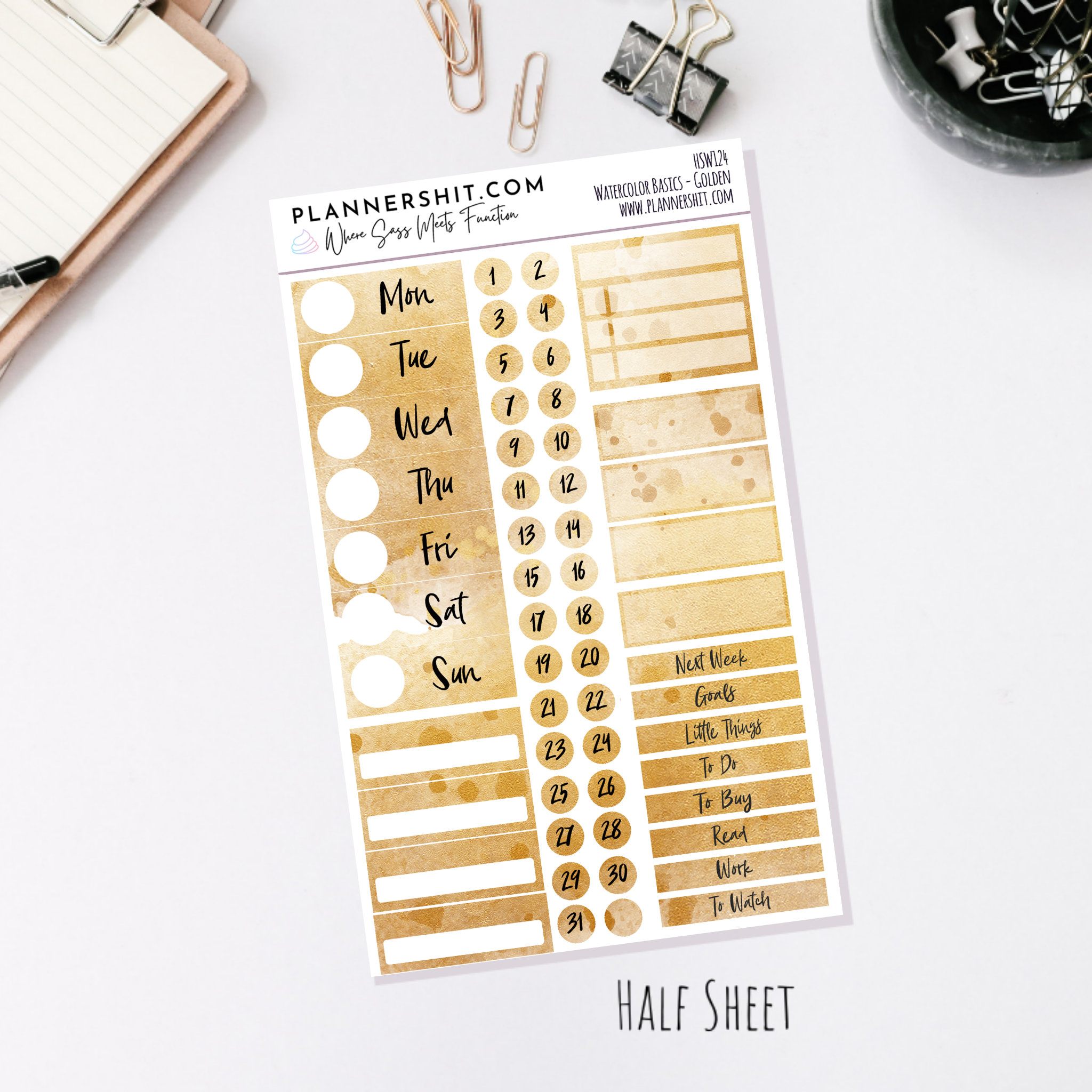 Golden (Watercolor Essentials)