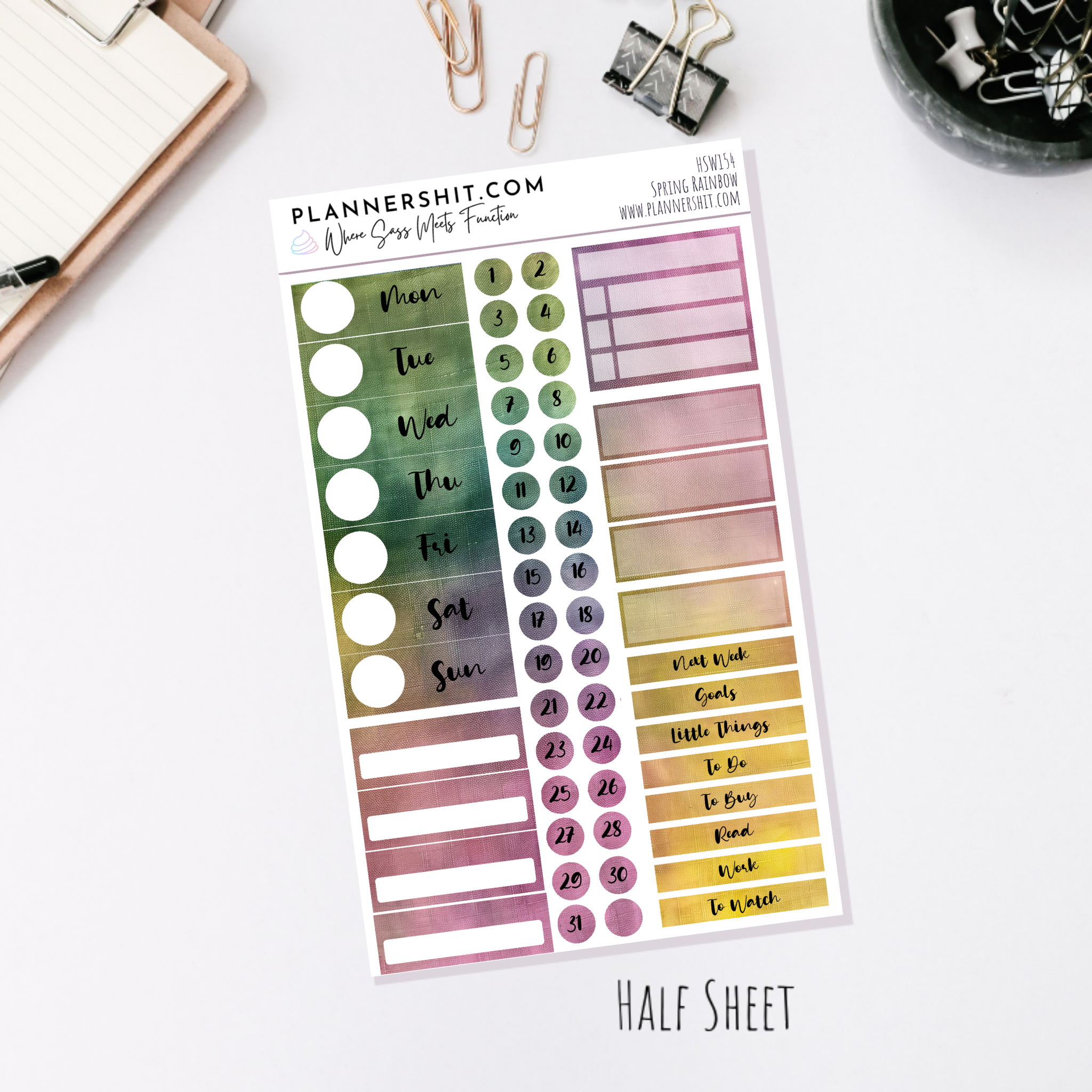 Spring Rainbow (Watercolor Essentials)
