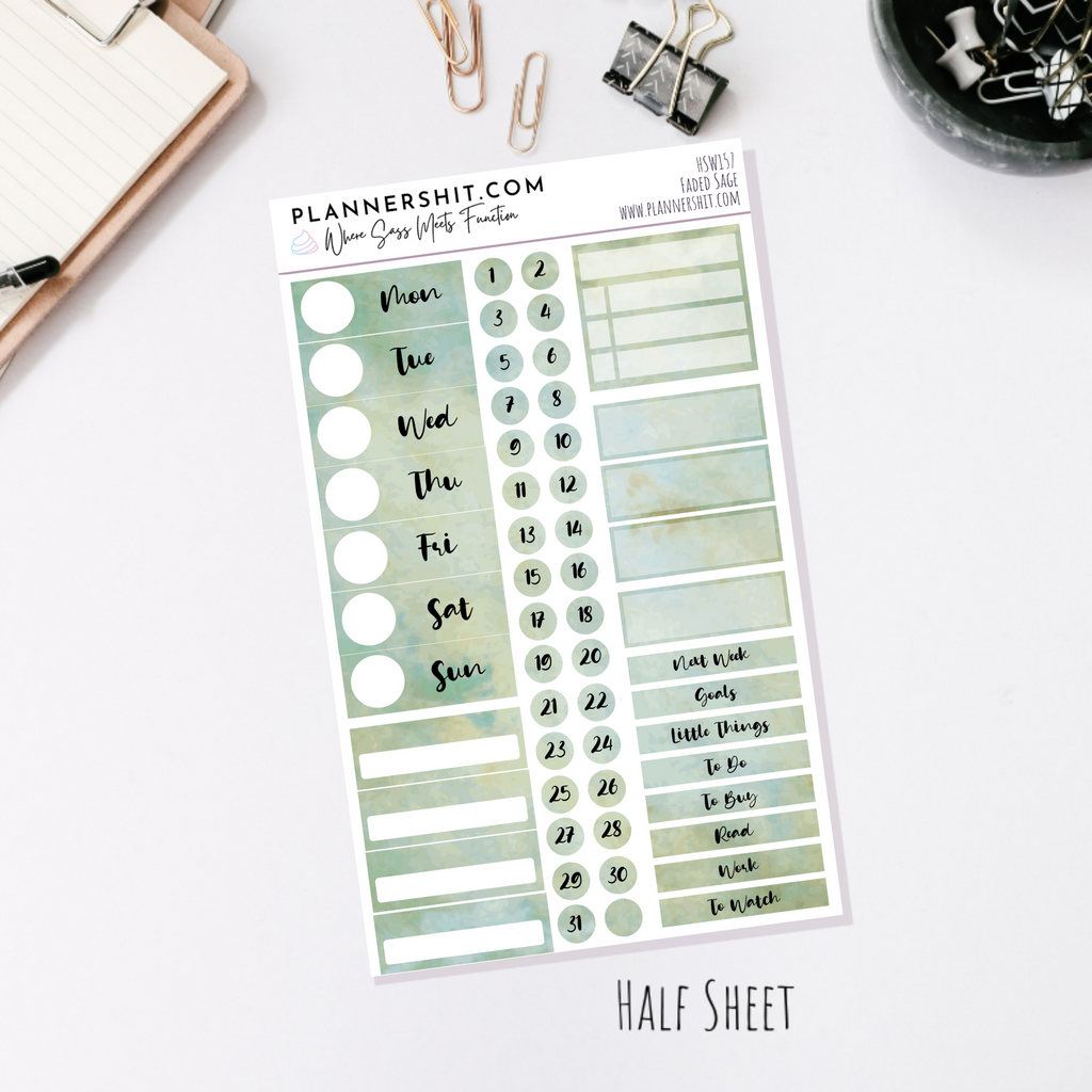 Faded Sage (Watercolor Essentials)
