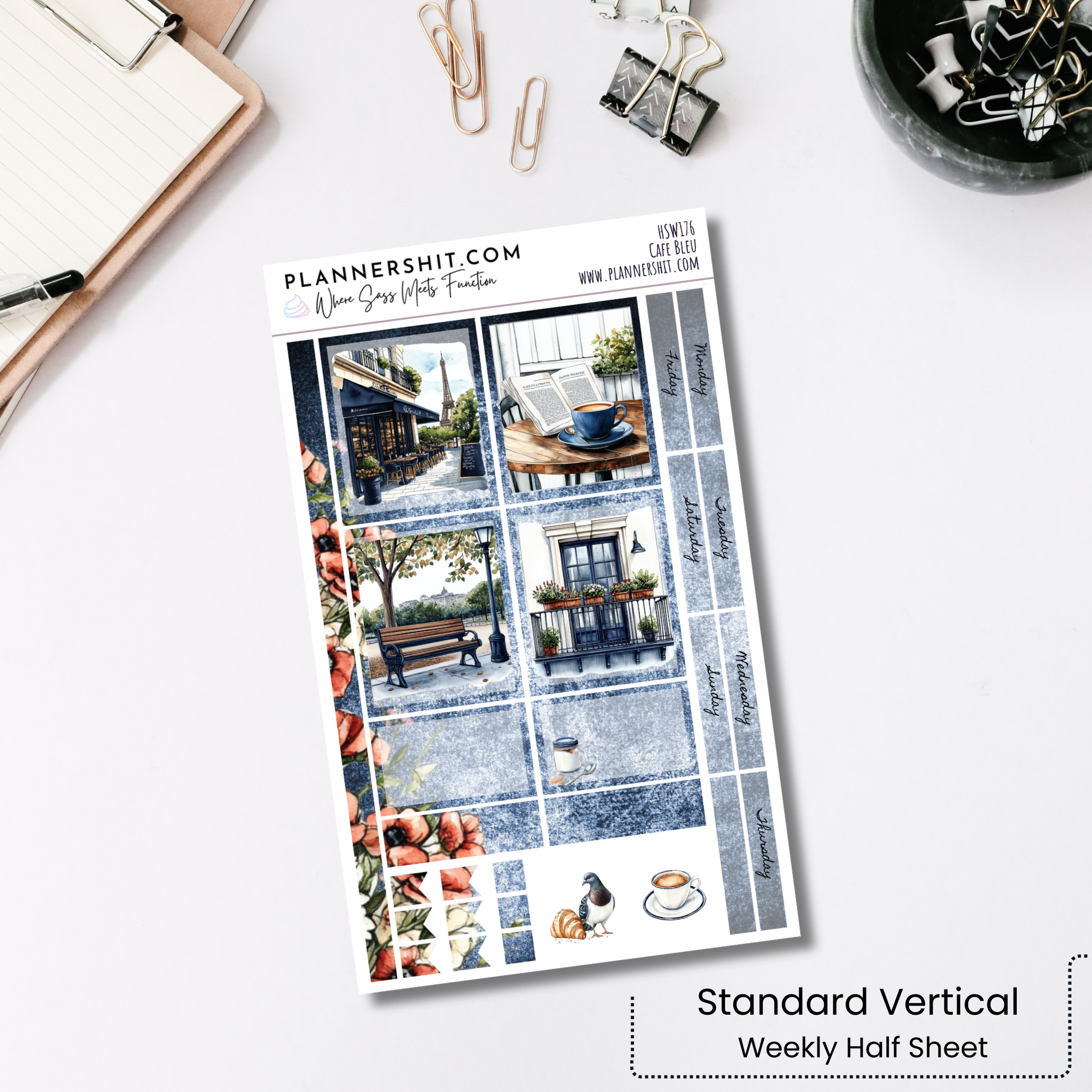 Cafe Bleu (Standard Vertical)