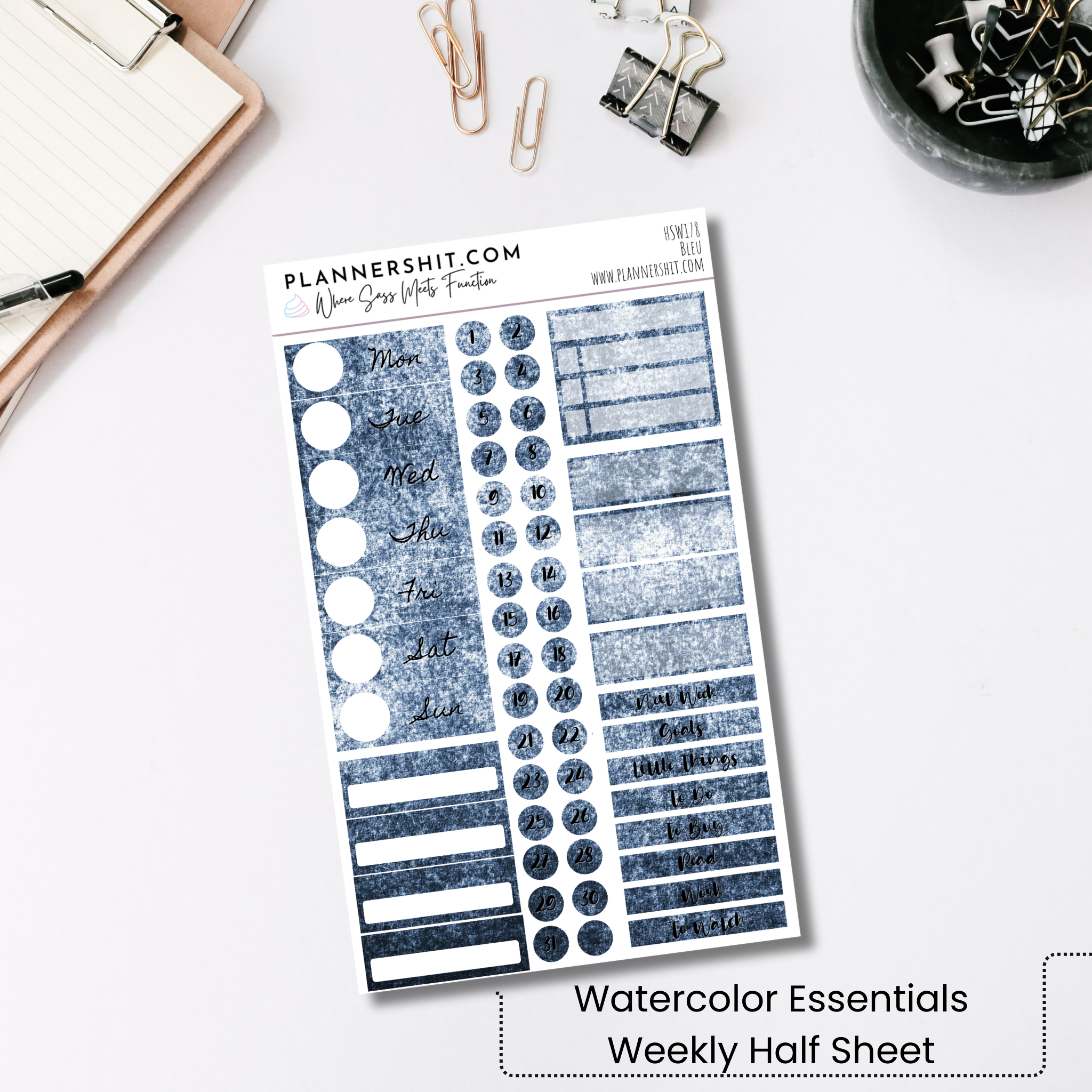 Cafe Bleu (Watercolor Essentials)