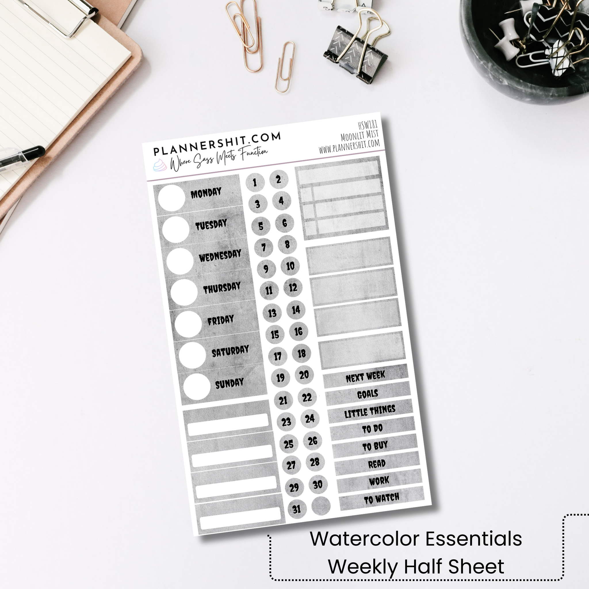 Moonlit Mist (Watercolor Essentials)