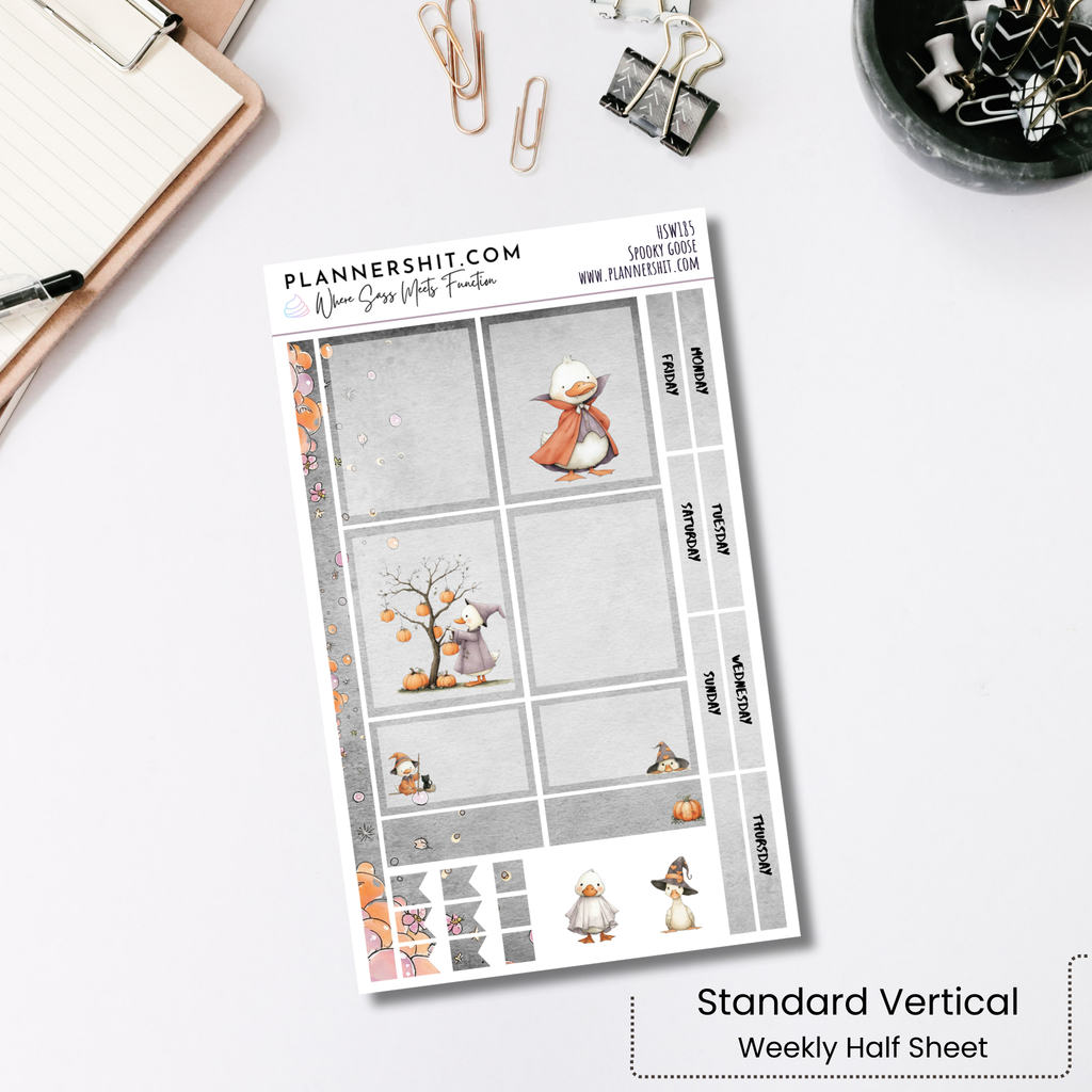Spooky Goose (Standard Vertical)