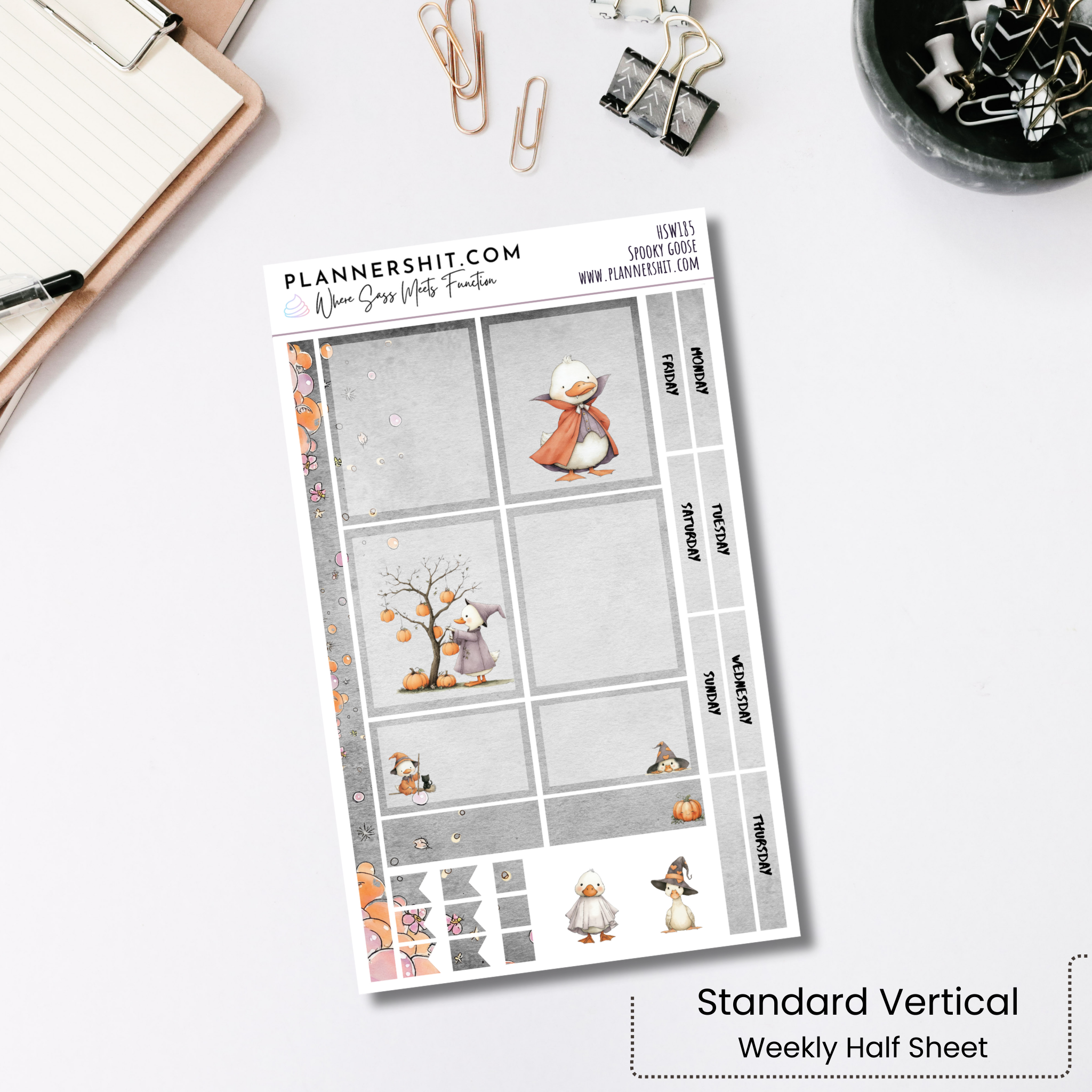 Spooky Goose (Standard Vertical)