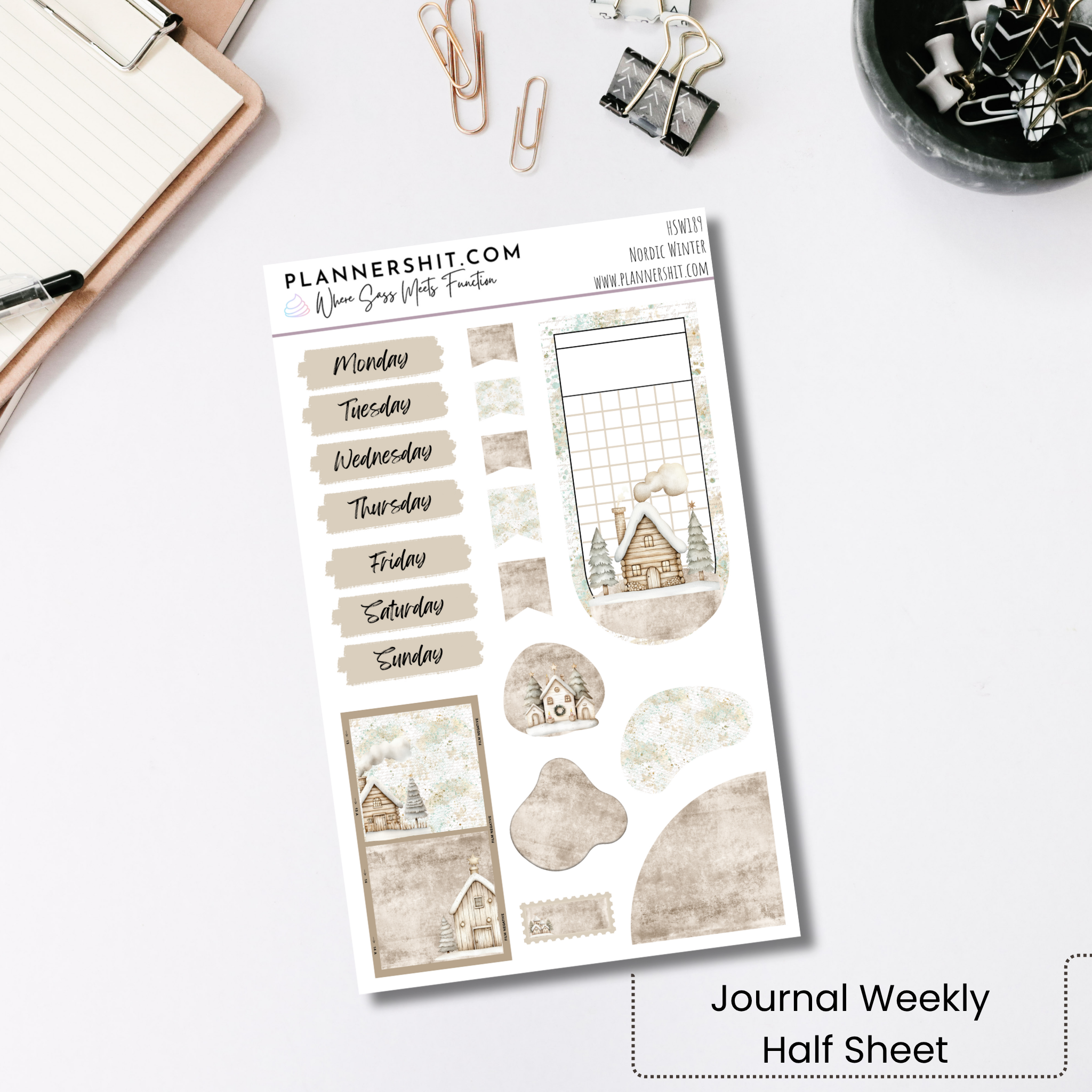 Nordic Winter (Journaling)