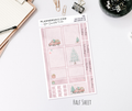 Half Sheet Weekly Mini Kit  - Family Christmas Tree