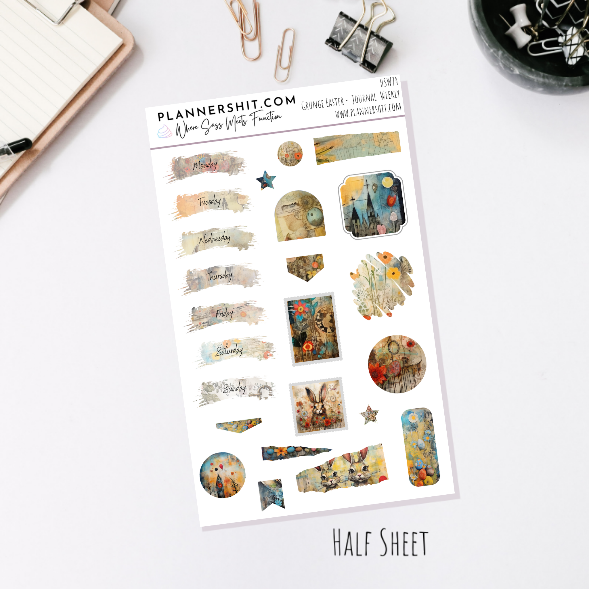 Grunge Easter (Journaling)