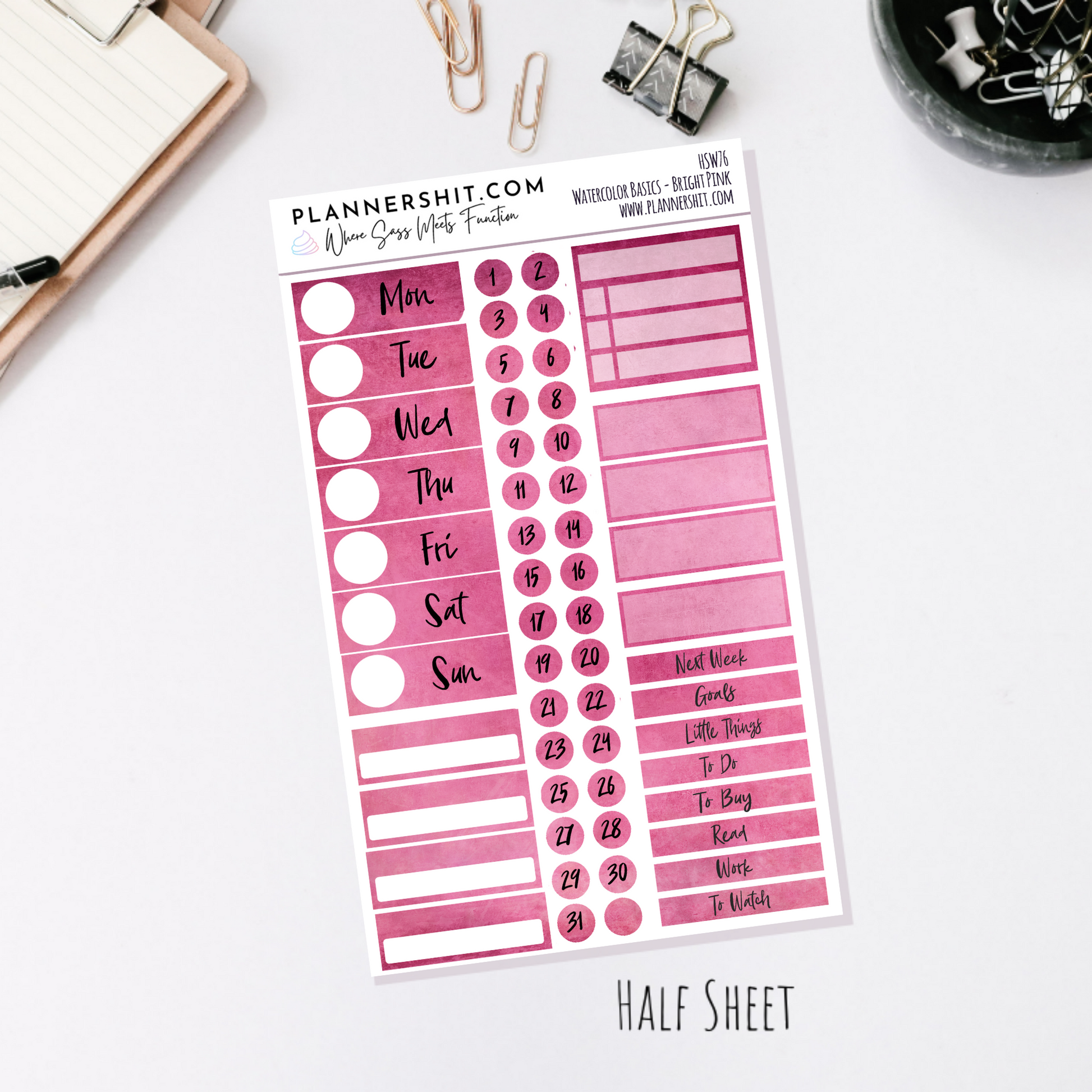 Bright Pink (Watercolor Essentials)