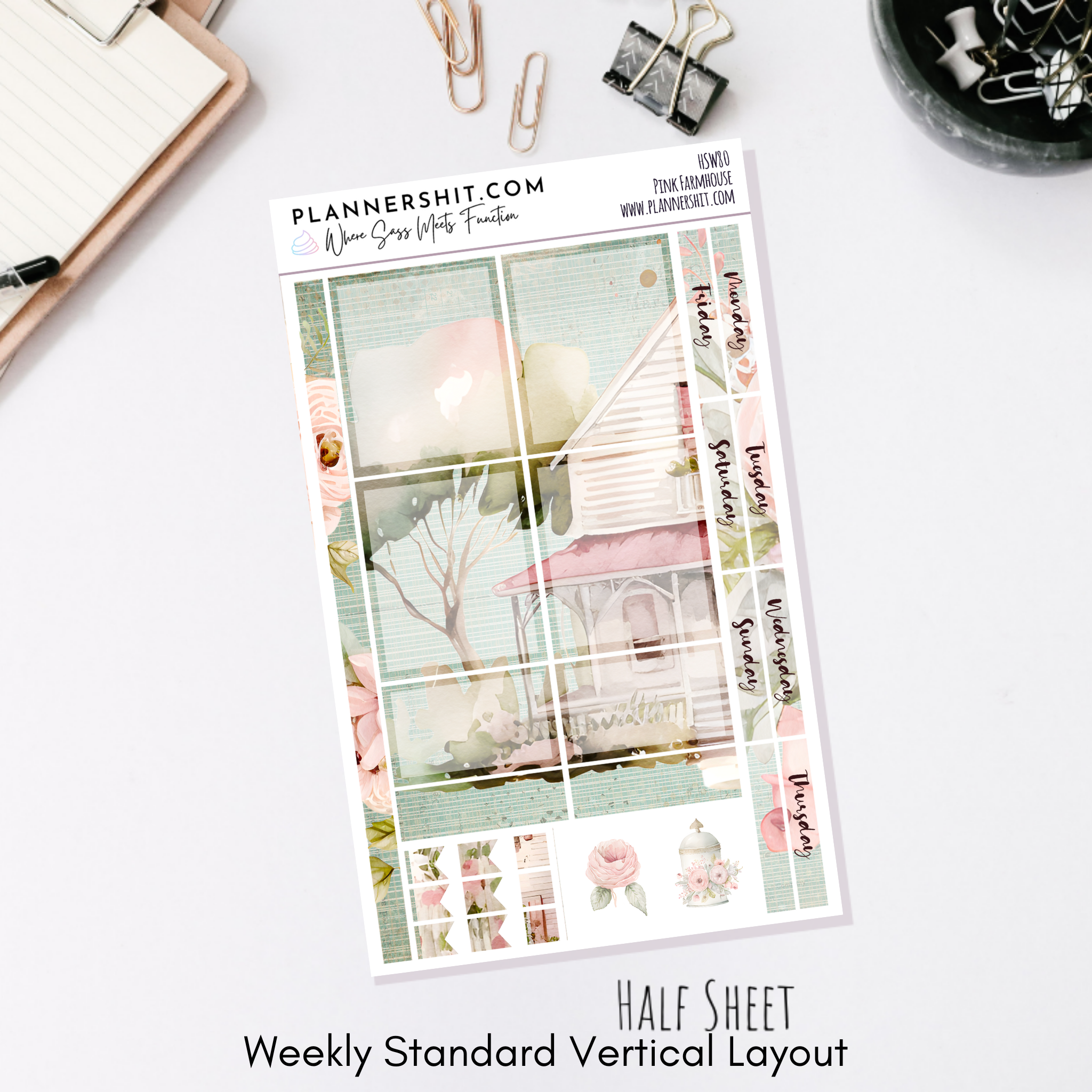 Pink Farmhouse (Standard Vertical)