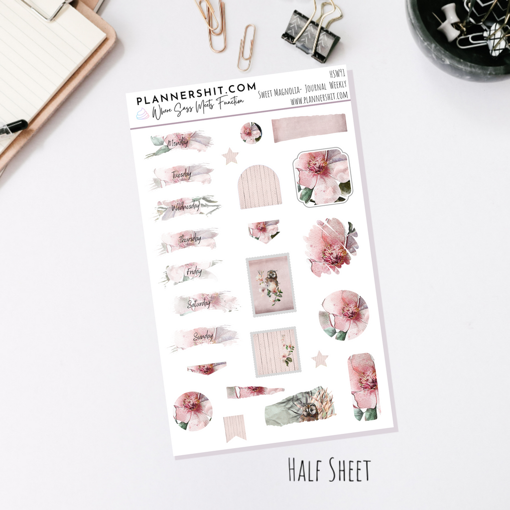 Sweet Magnolia (Journaling)