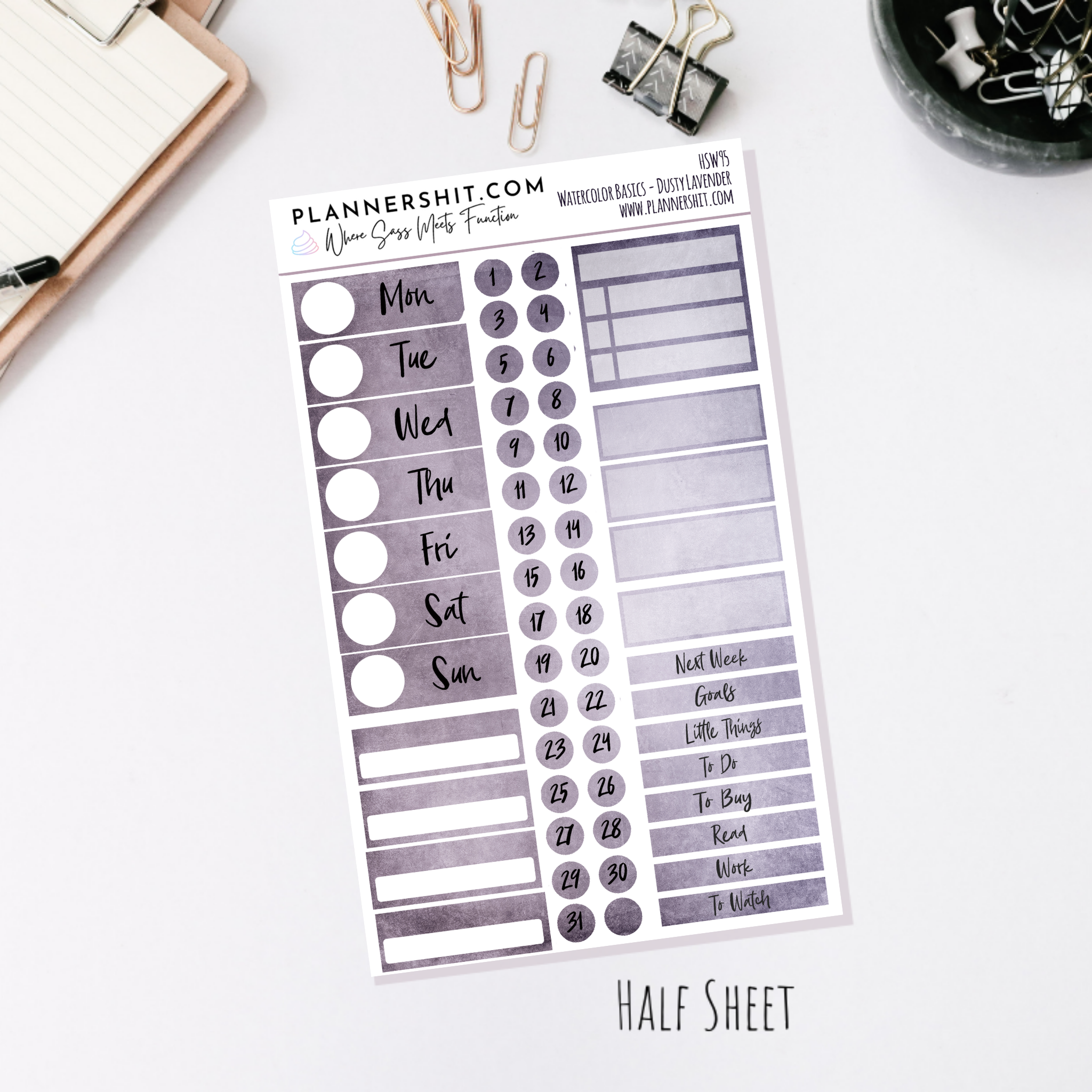Dusty Lavender (Watercolor Essentials)