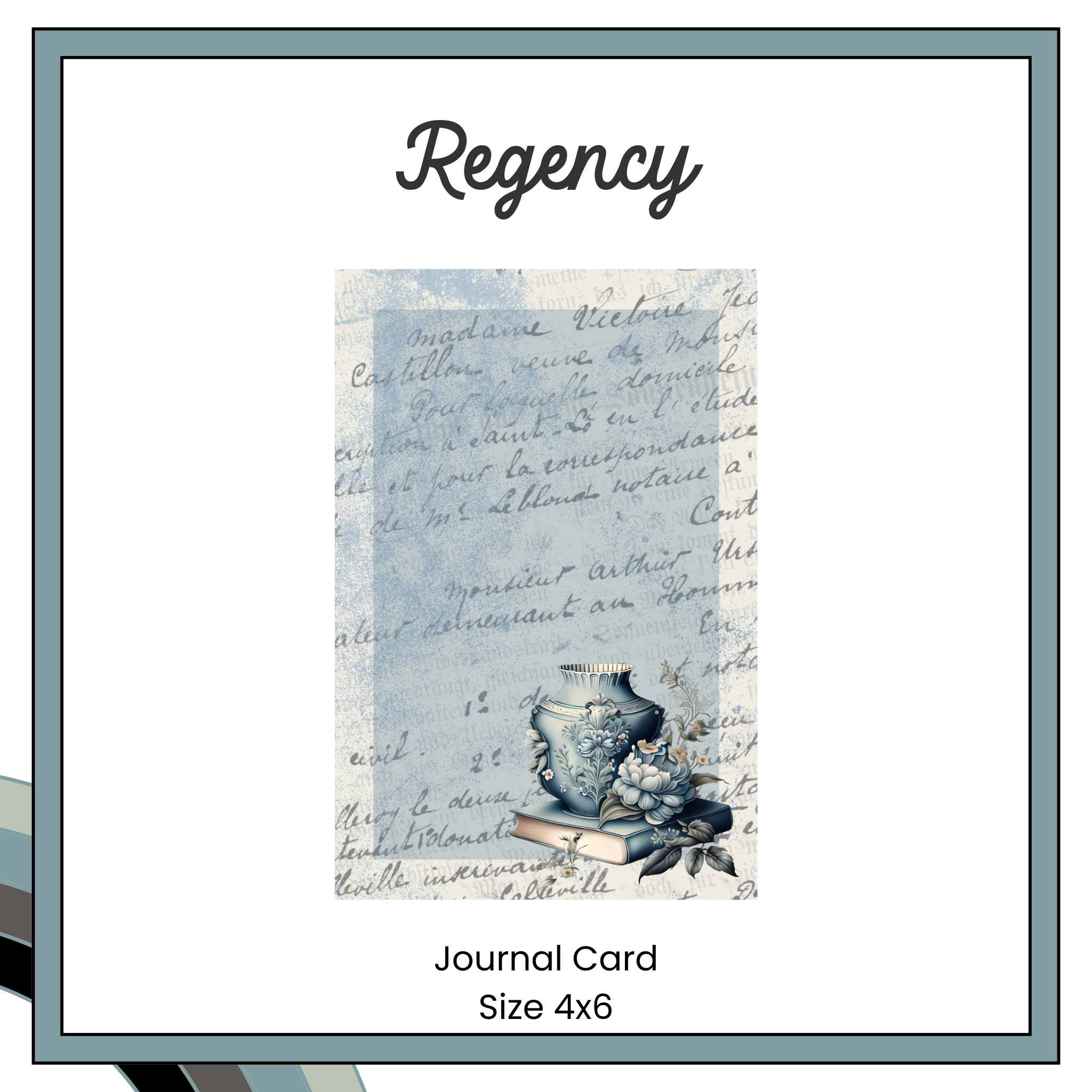 Journal Cards - Regency Collection