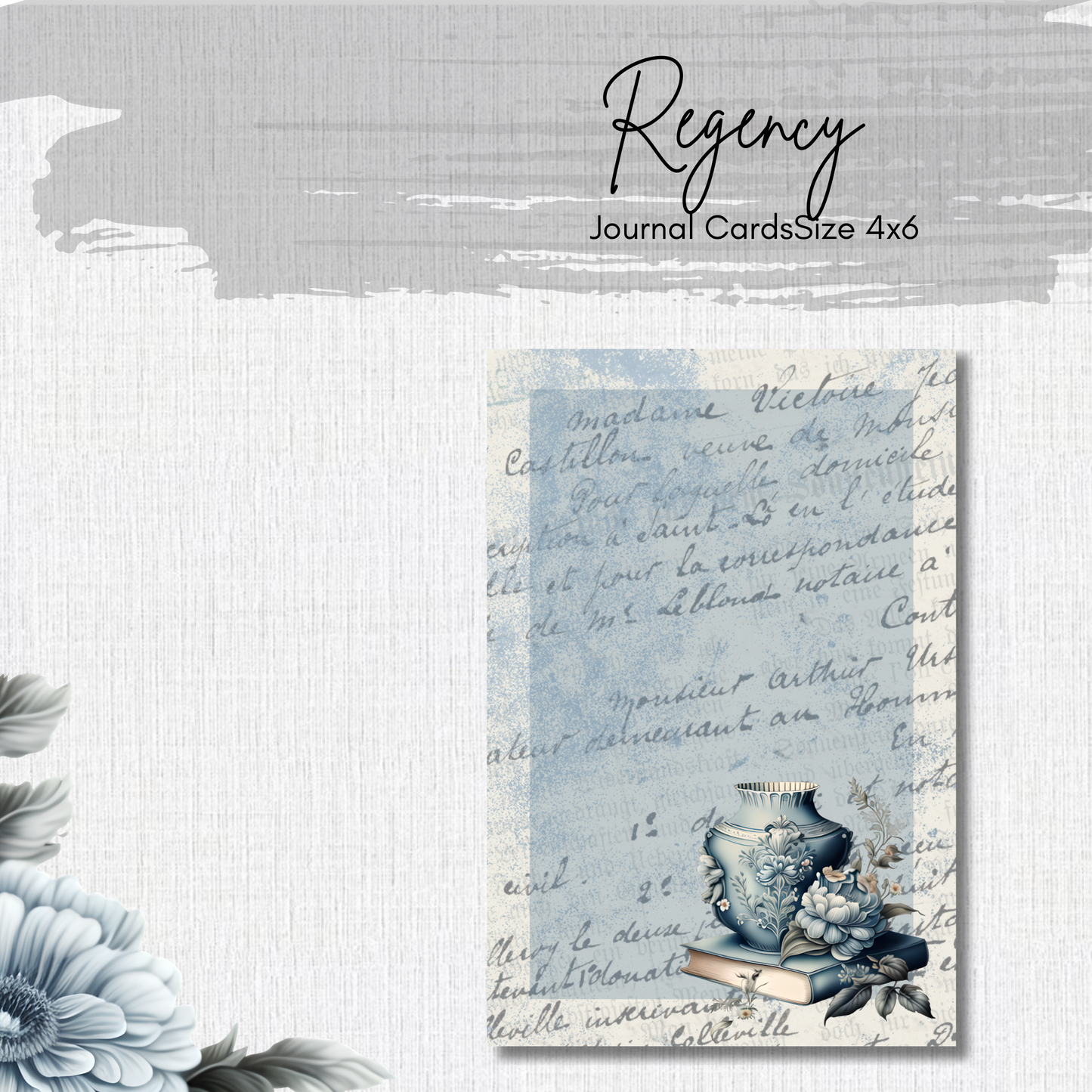 Journal Cards - Regency Collection