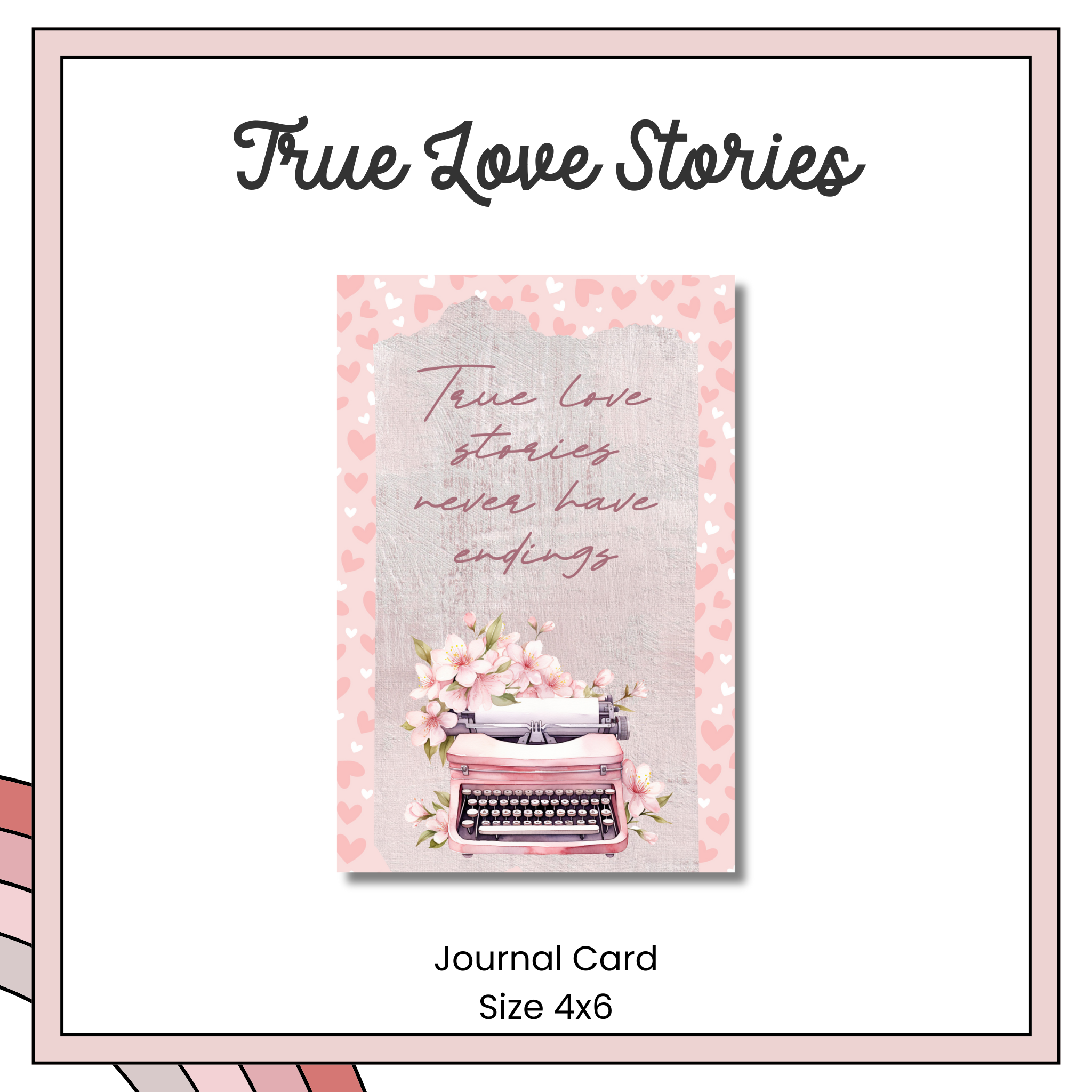 Journal Cards - Love