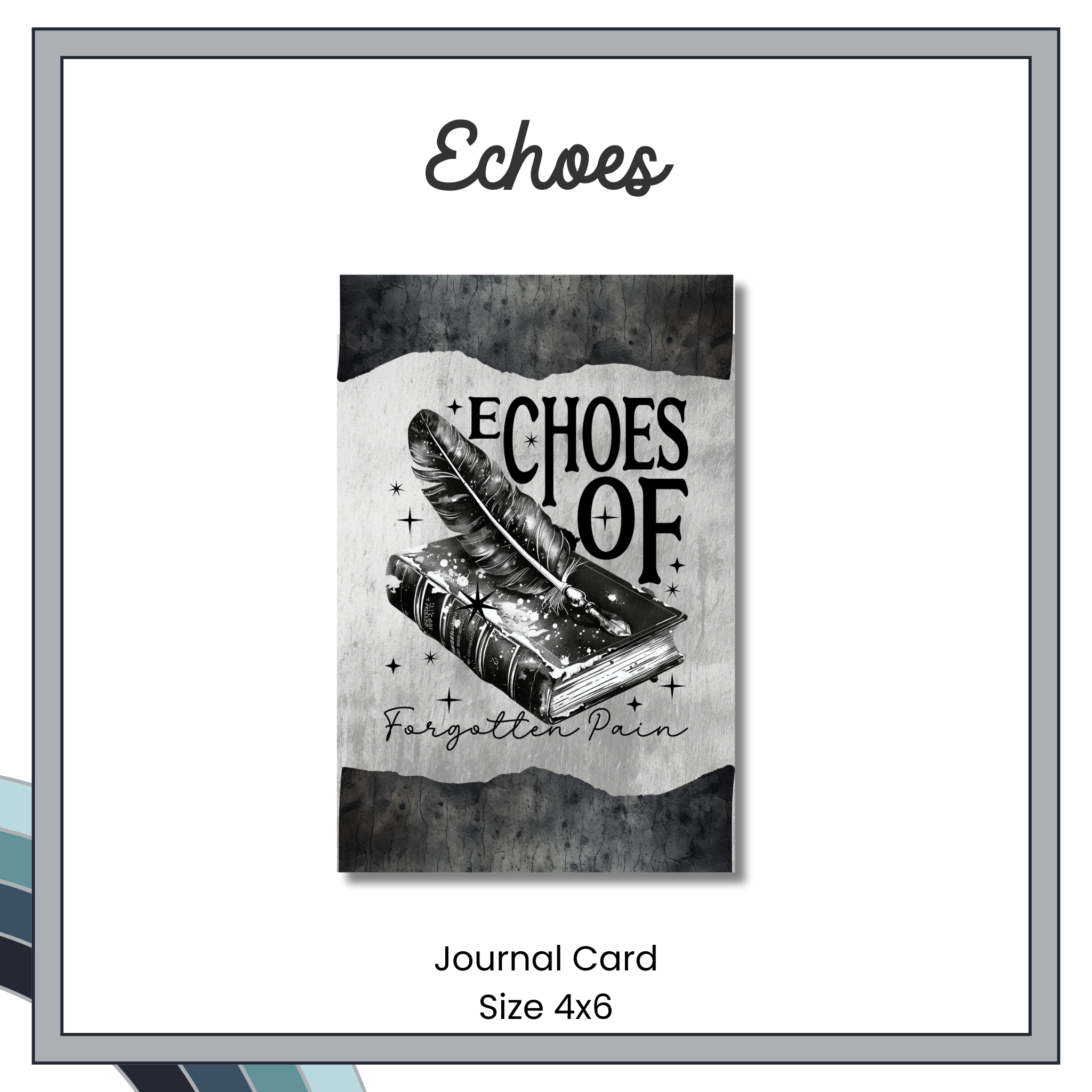 Journal Cards - Poetic Torture