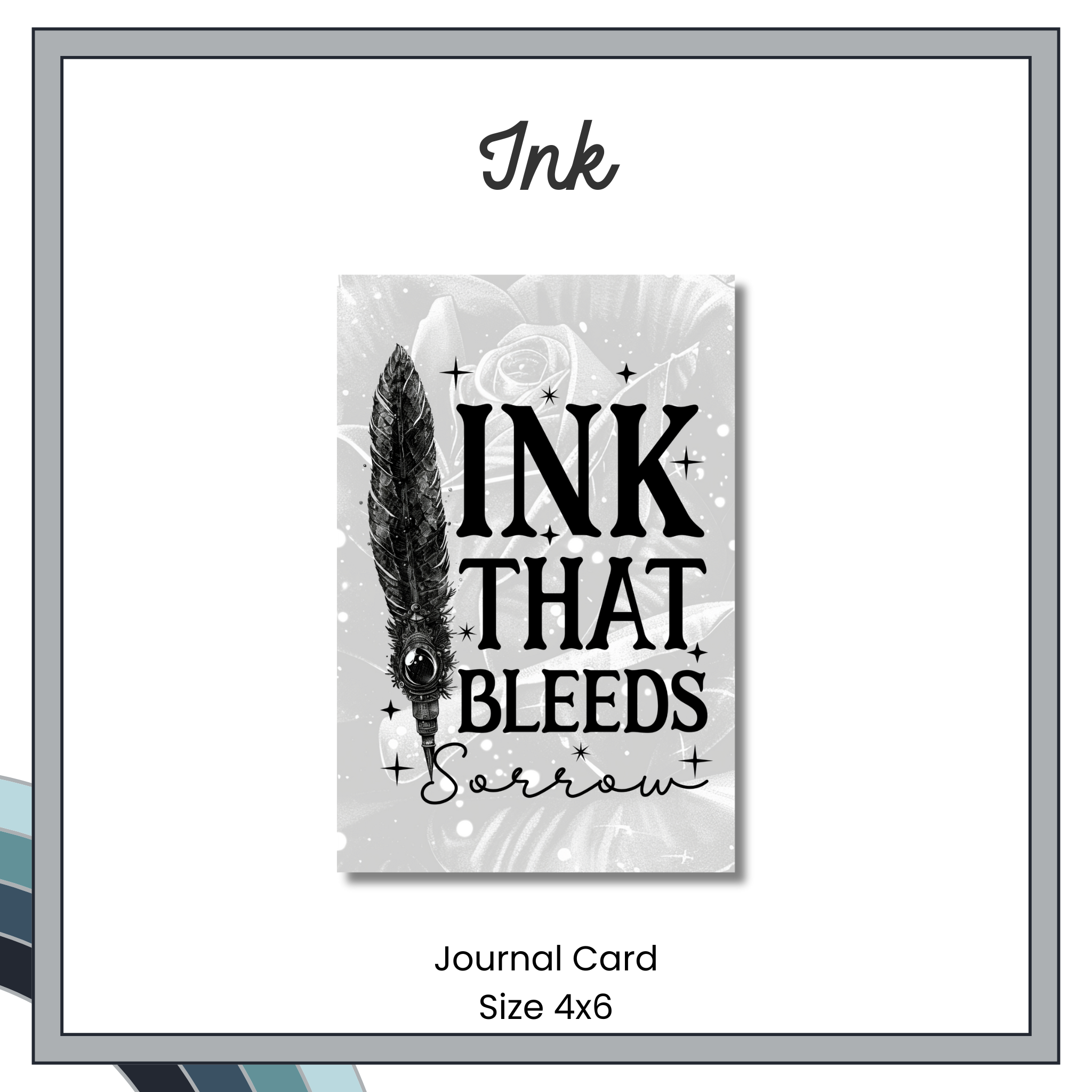 Journal Cards - Poetic Torture