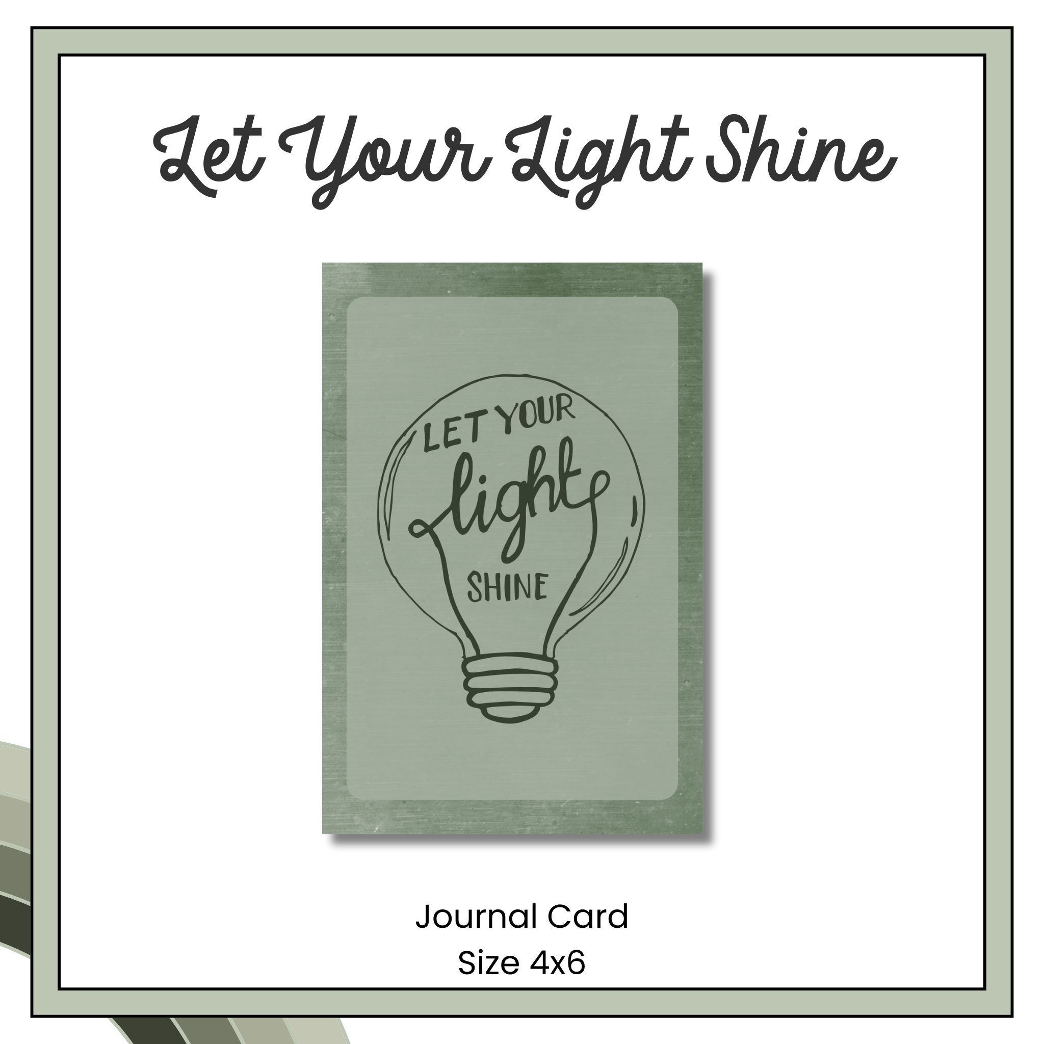 Journal Cards - Sage Meadows