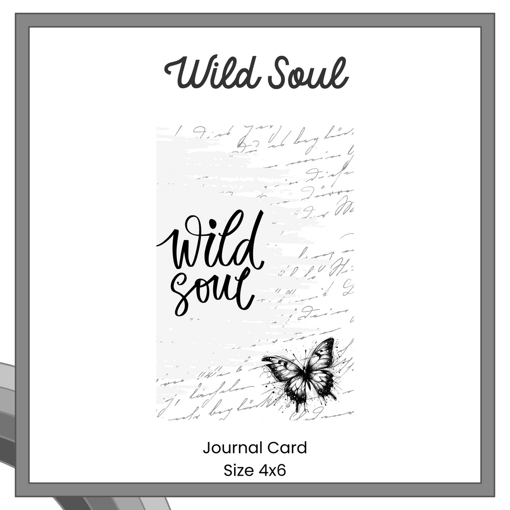 Journal Cards - Monochrome Beauty Collection