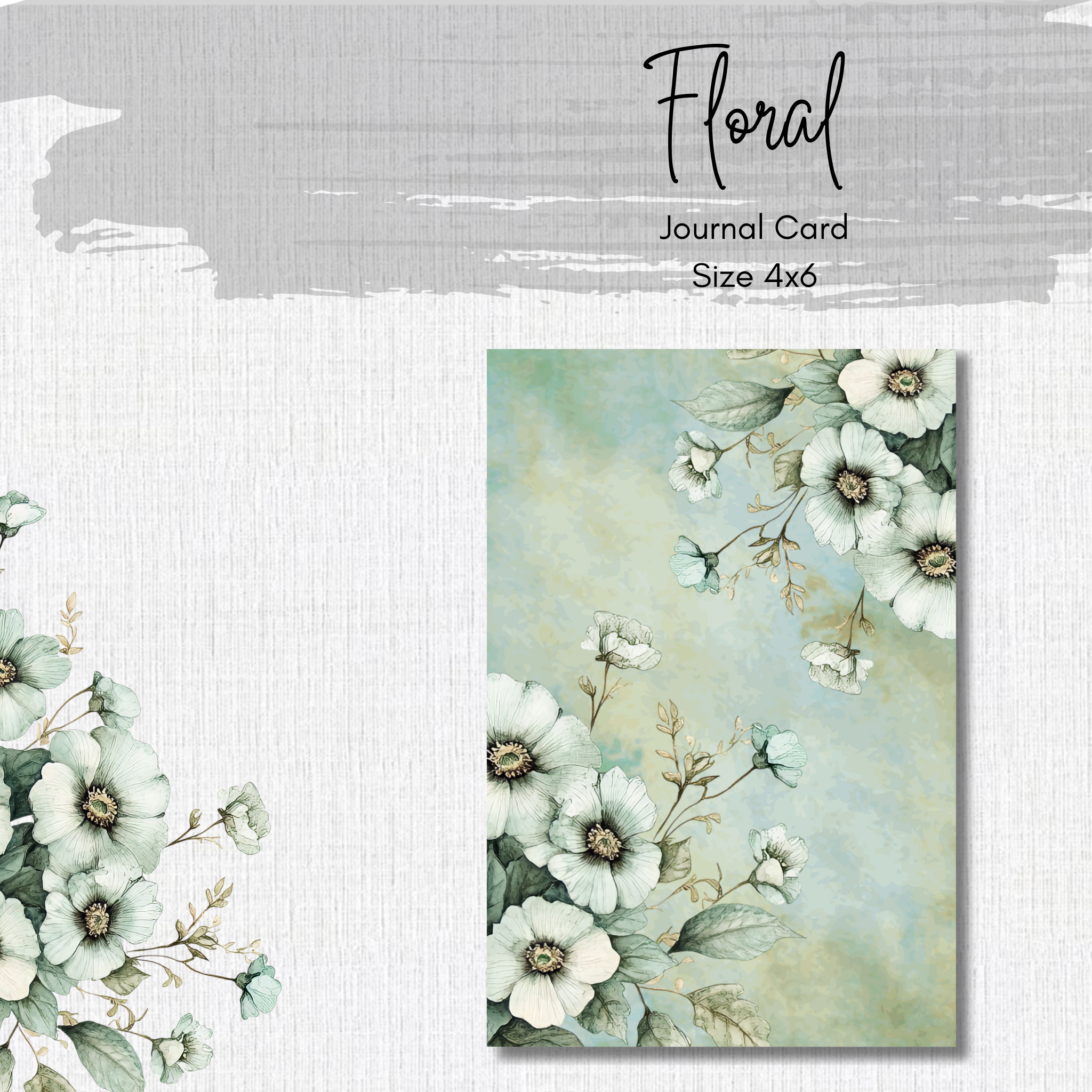 Journal Cards - Shopping