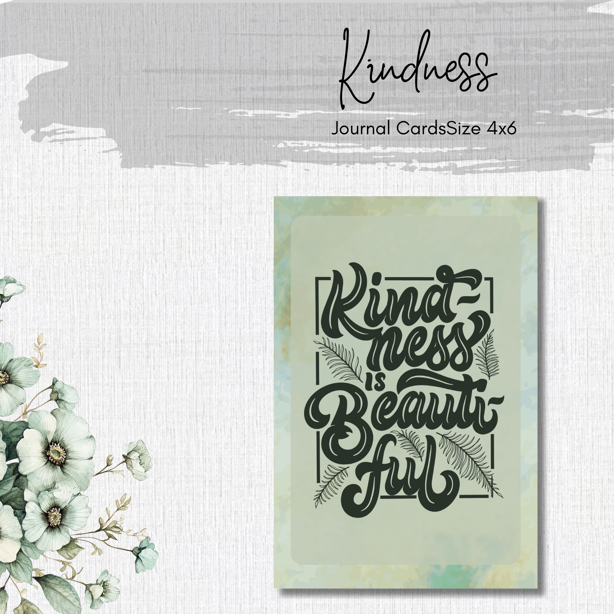 Journal Cards - Shopping