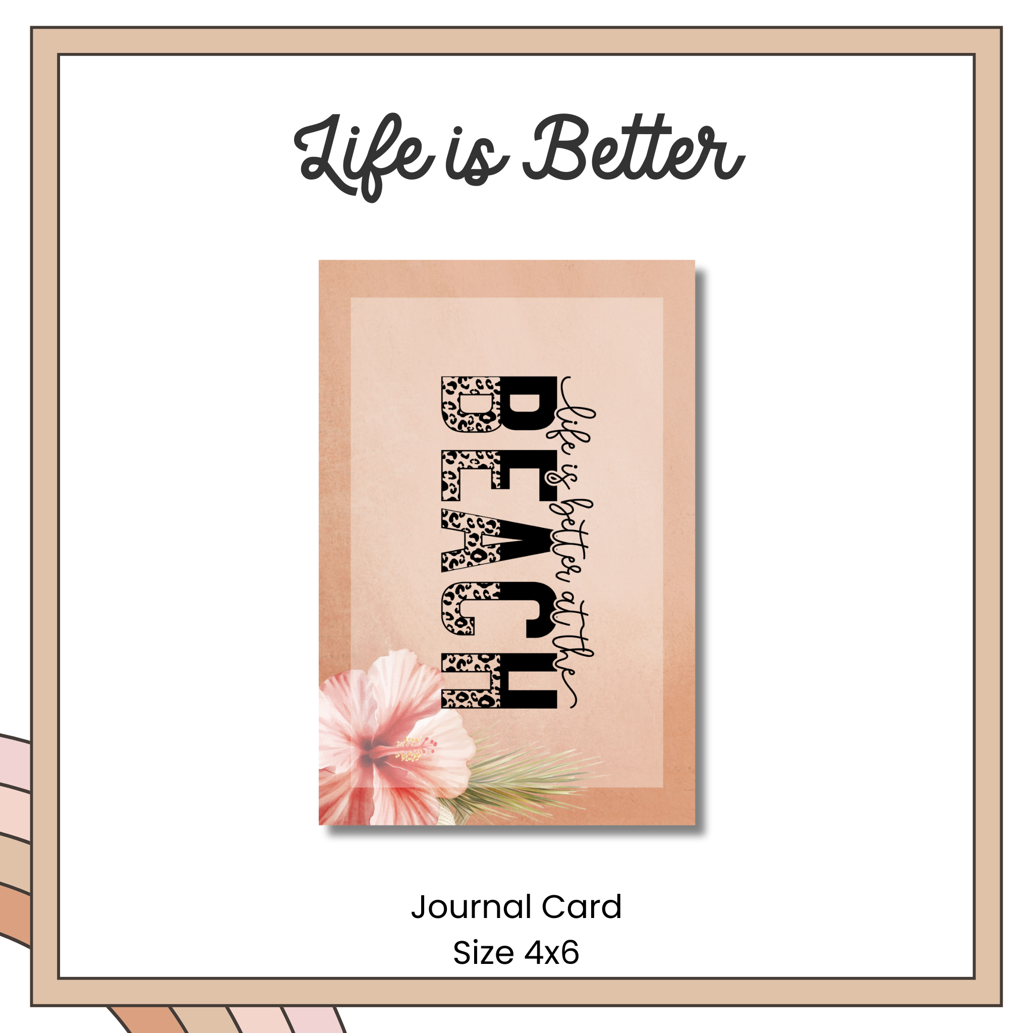 Journal Cards - Paradise