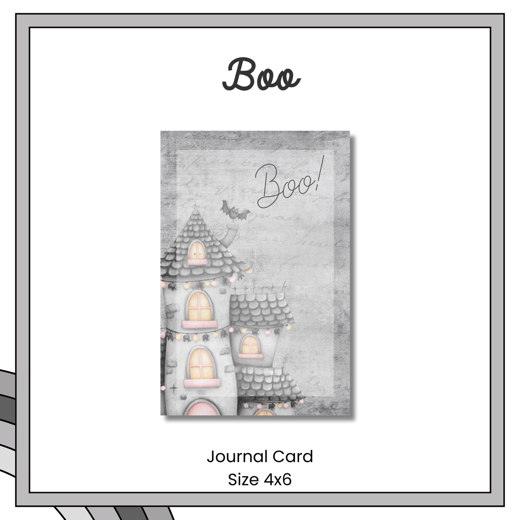 Journal Cards - Boo Crew