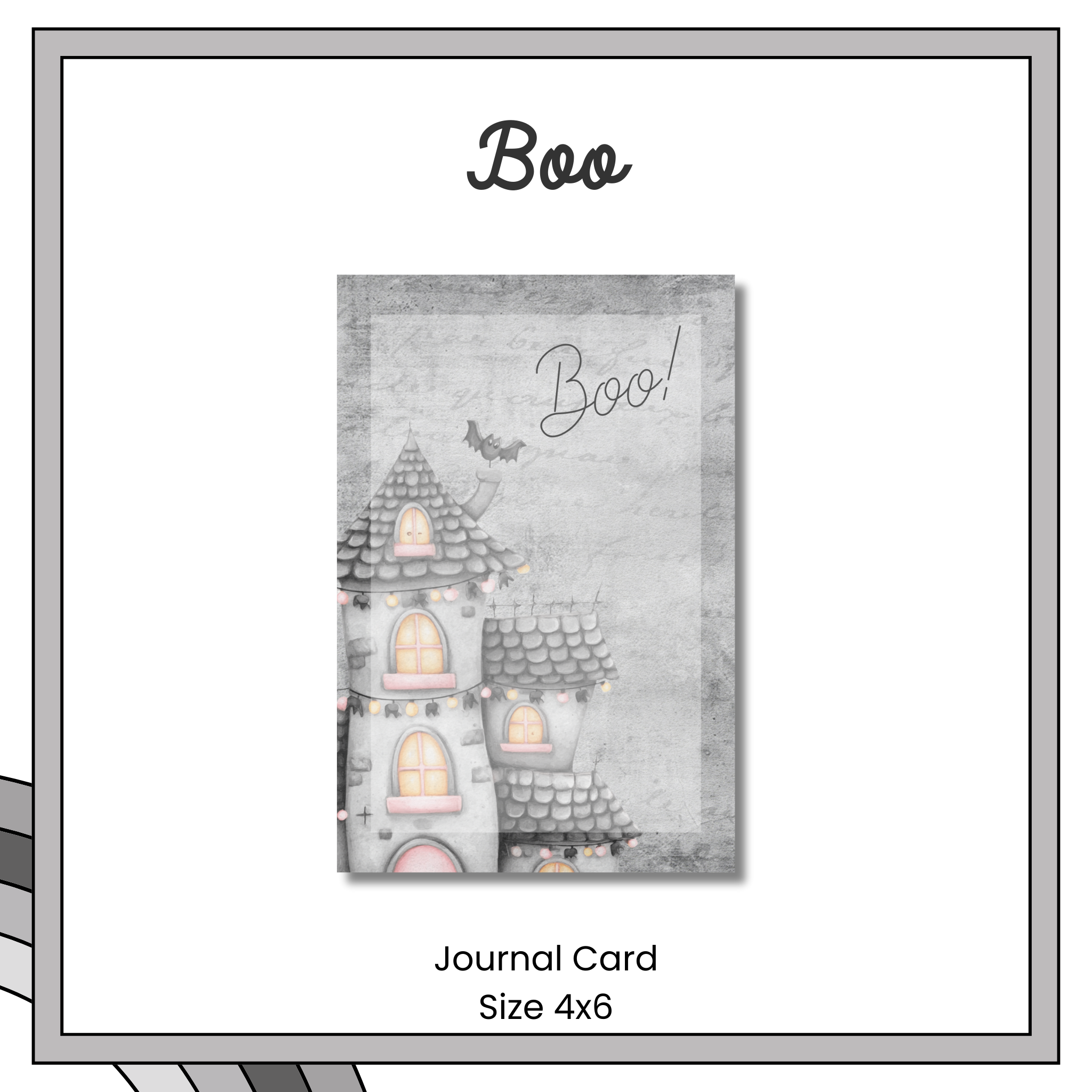 Journal Cards - Boo Crew
