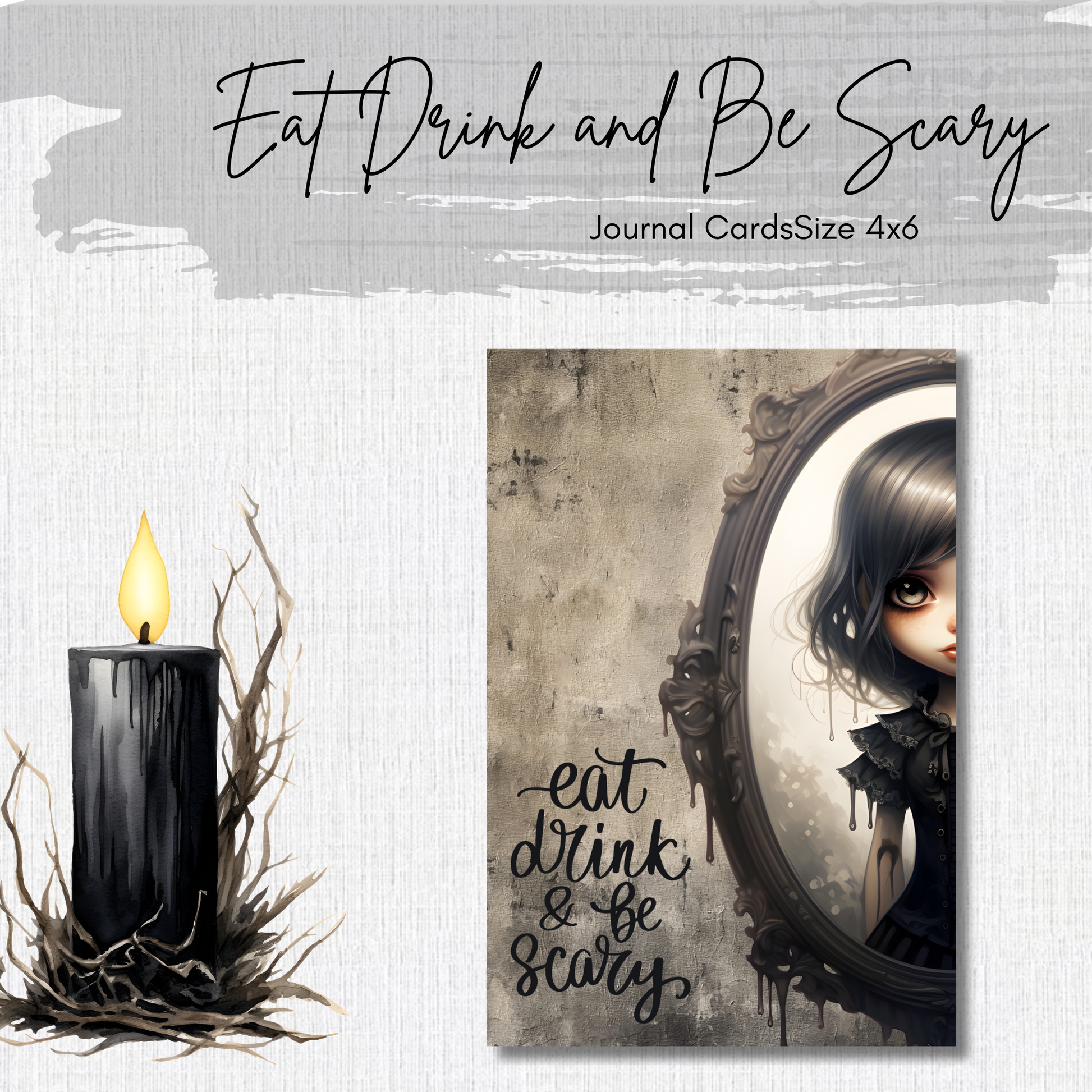 Journal Cards - In Shadows