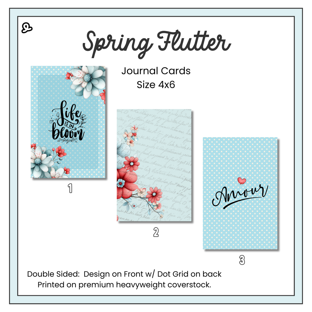Journal Cards - Spring Flutter