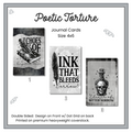Journal Cards - Poetic Torture