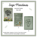 Journal Cards - Sage Meadows